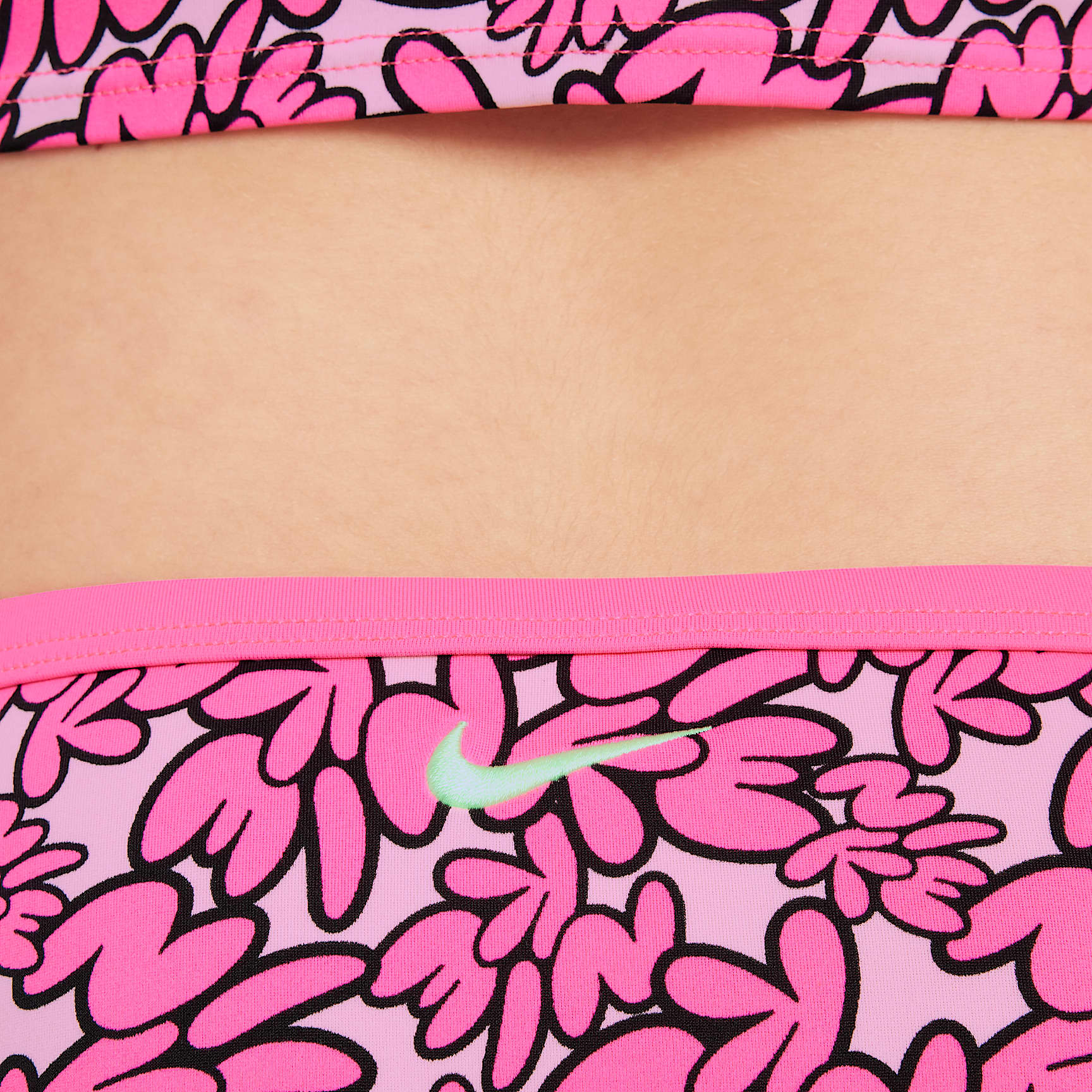 Nike Swim Big Kids' (Girls') Spiderback Midkini Set
