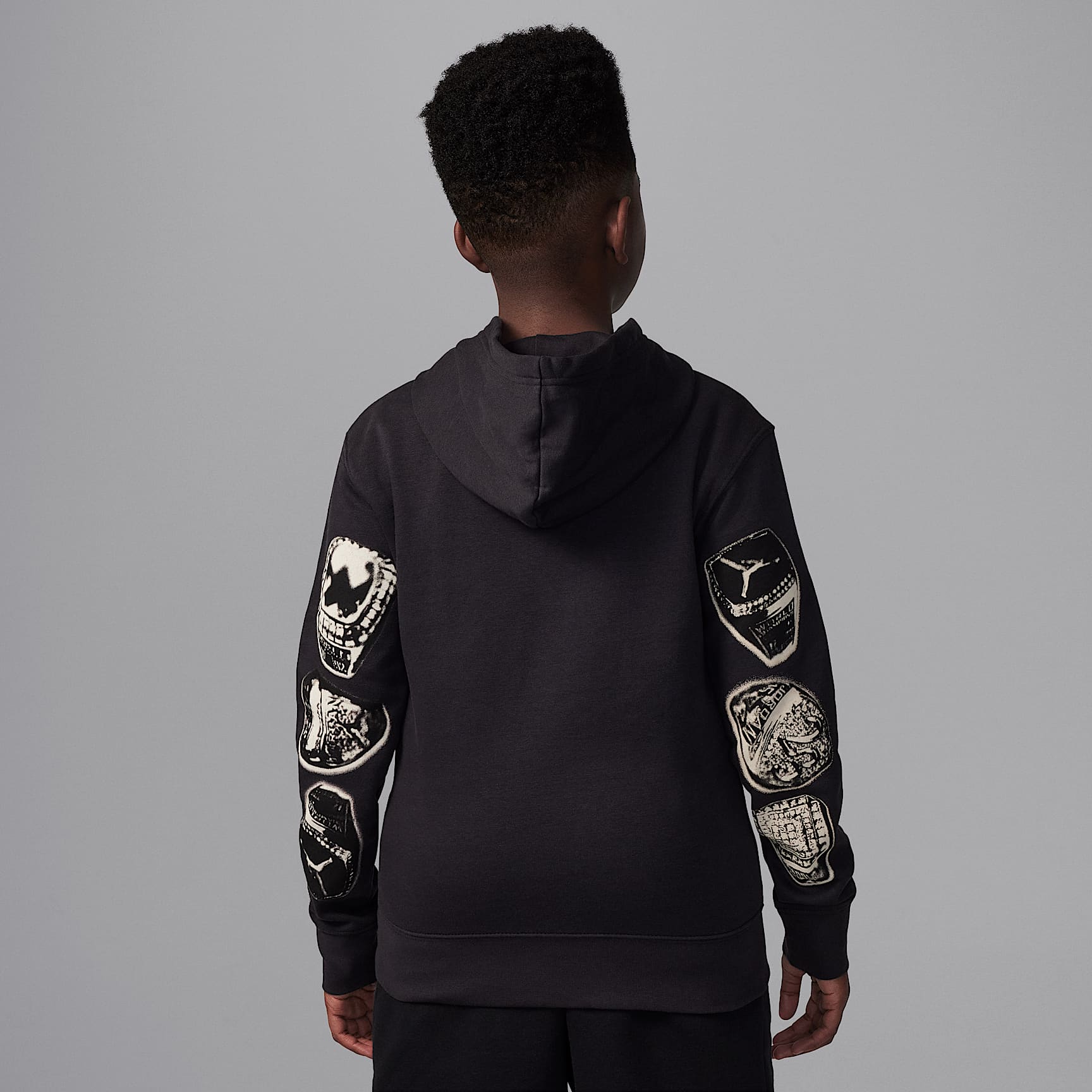 Jordan MVP Big Kids' Fleece Pullover Hoodie