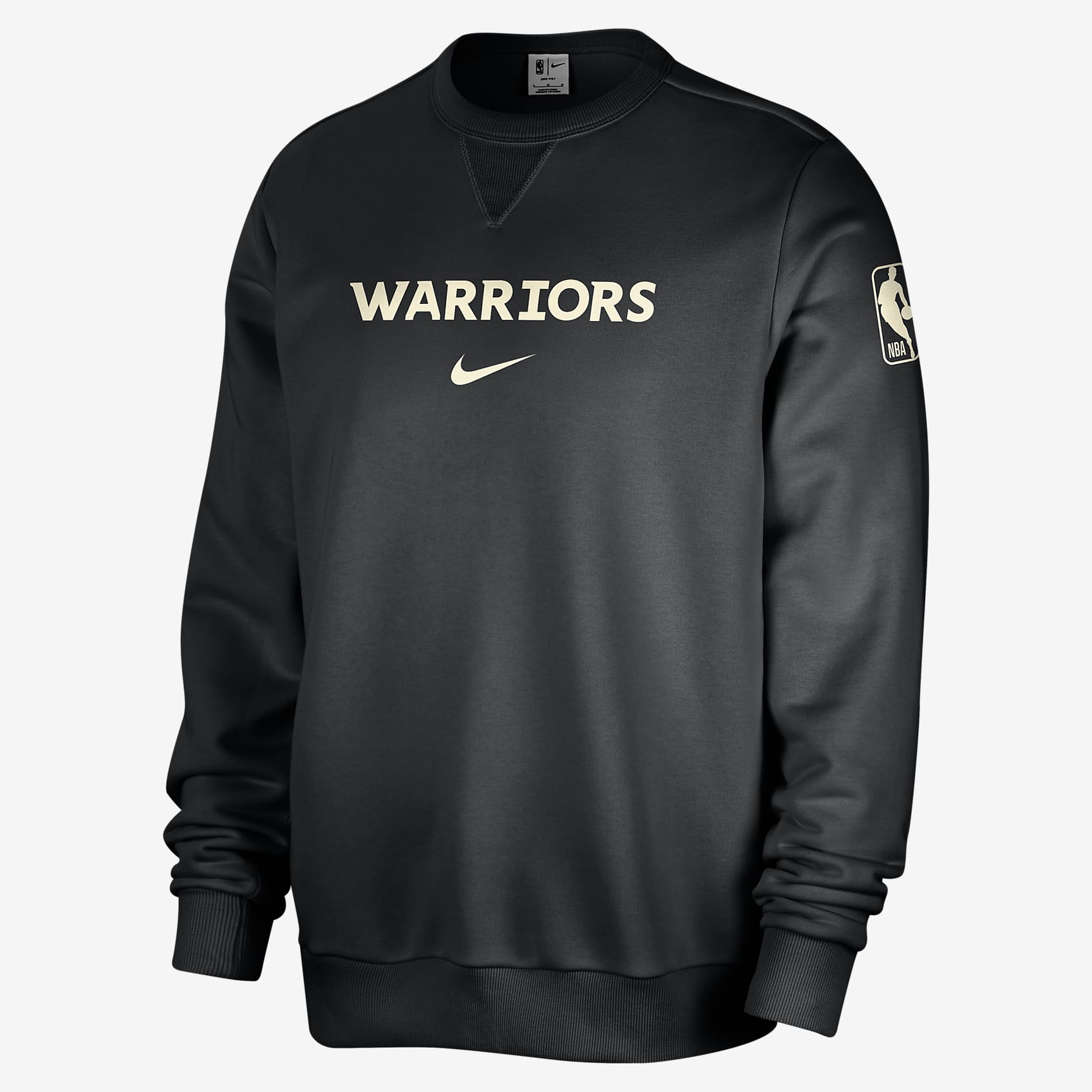 Golden State Warriors Standard Issue Men's Nike Dri-FIT NBA Crew-Neck Sweatshirt
