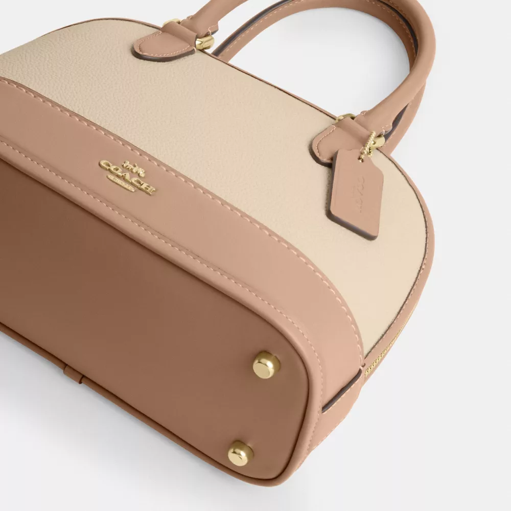 Сумка COACH Sabrina Satchel Bag In Colorblock