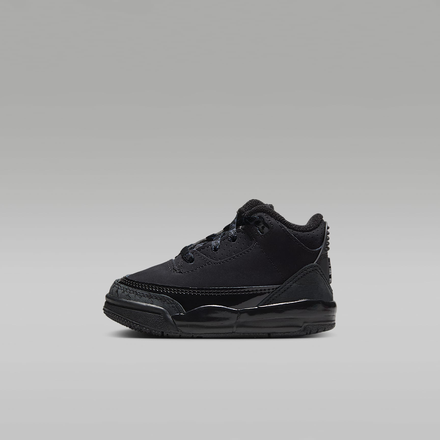 Jordan 3 Retro "Black Cat" Baby/Toddler Shoes