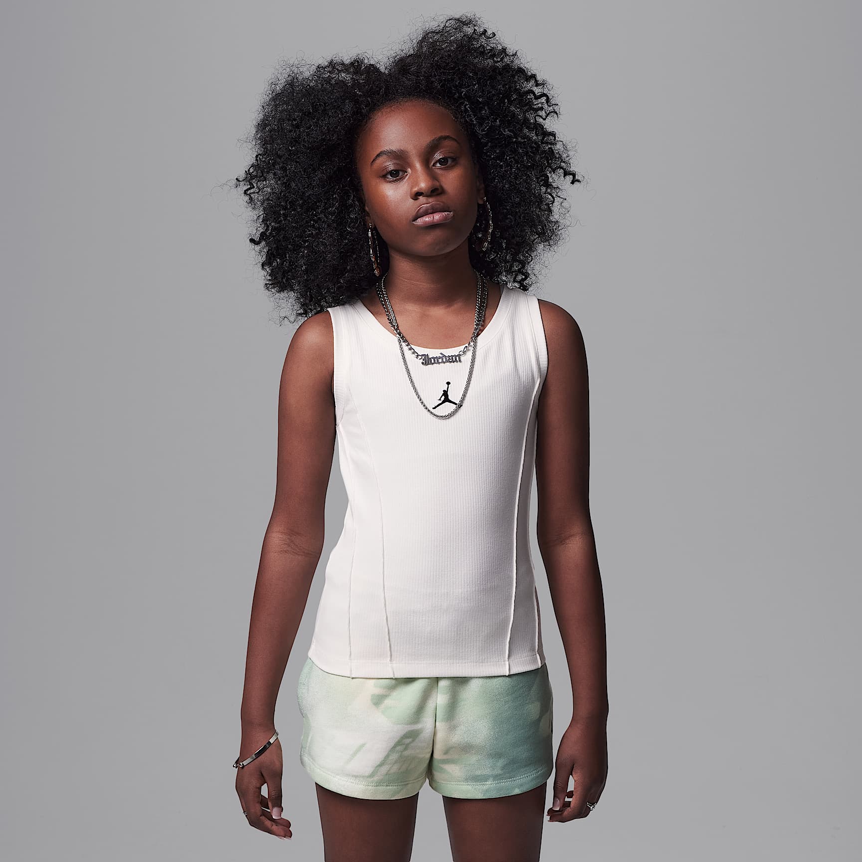 Jordan Training Camp Big Kids' Pintuck Tank