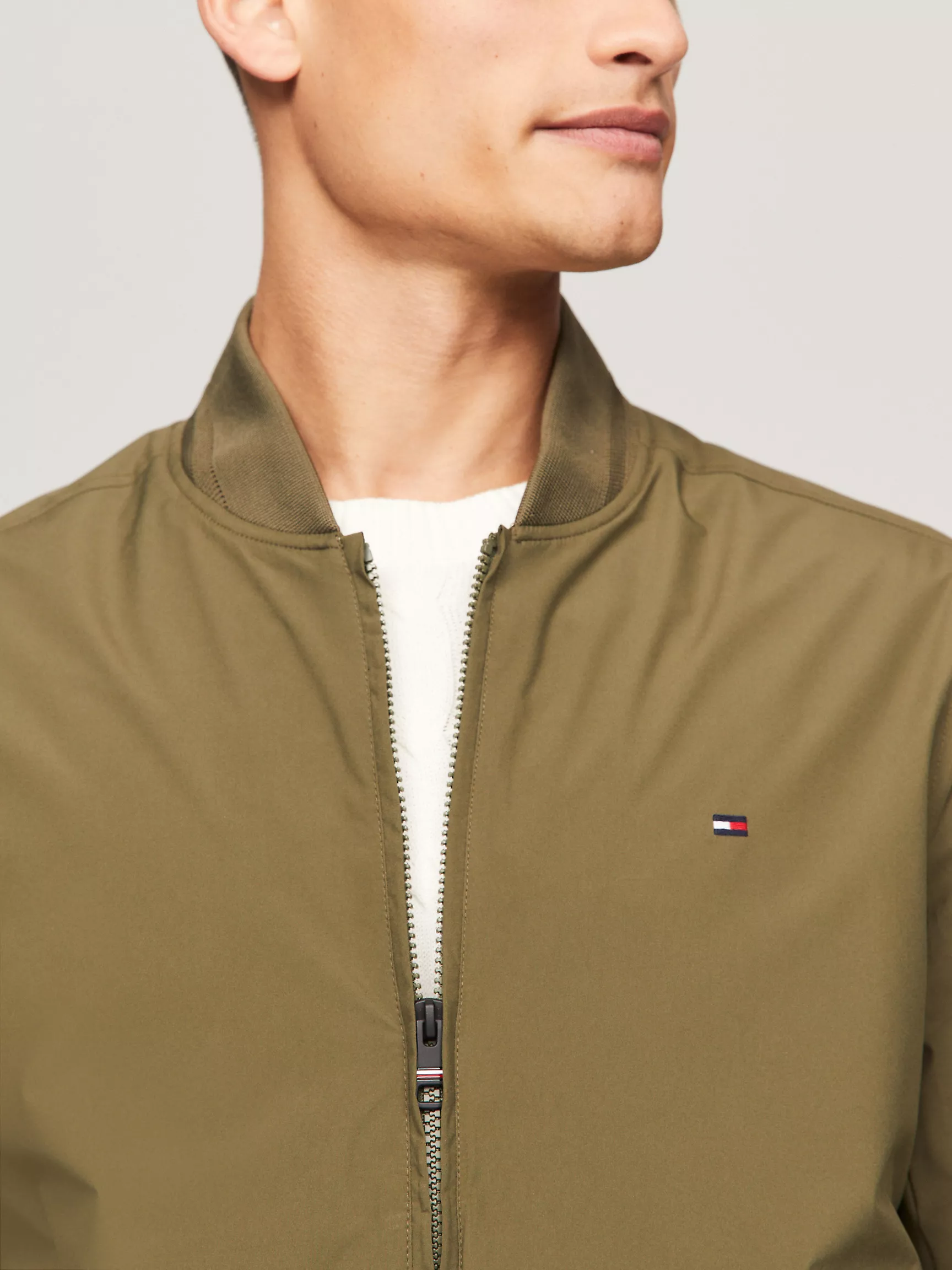 Мужская куртка Tommy Hilfiger, Легкий водоотталкивающий бомбер