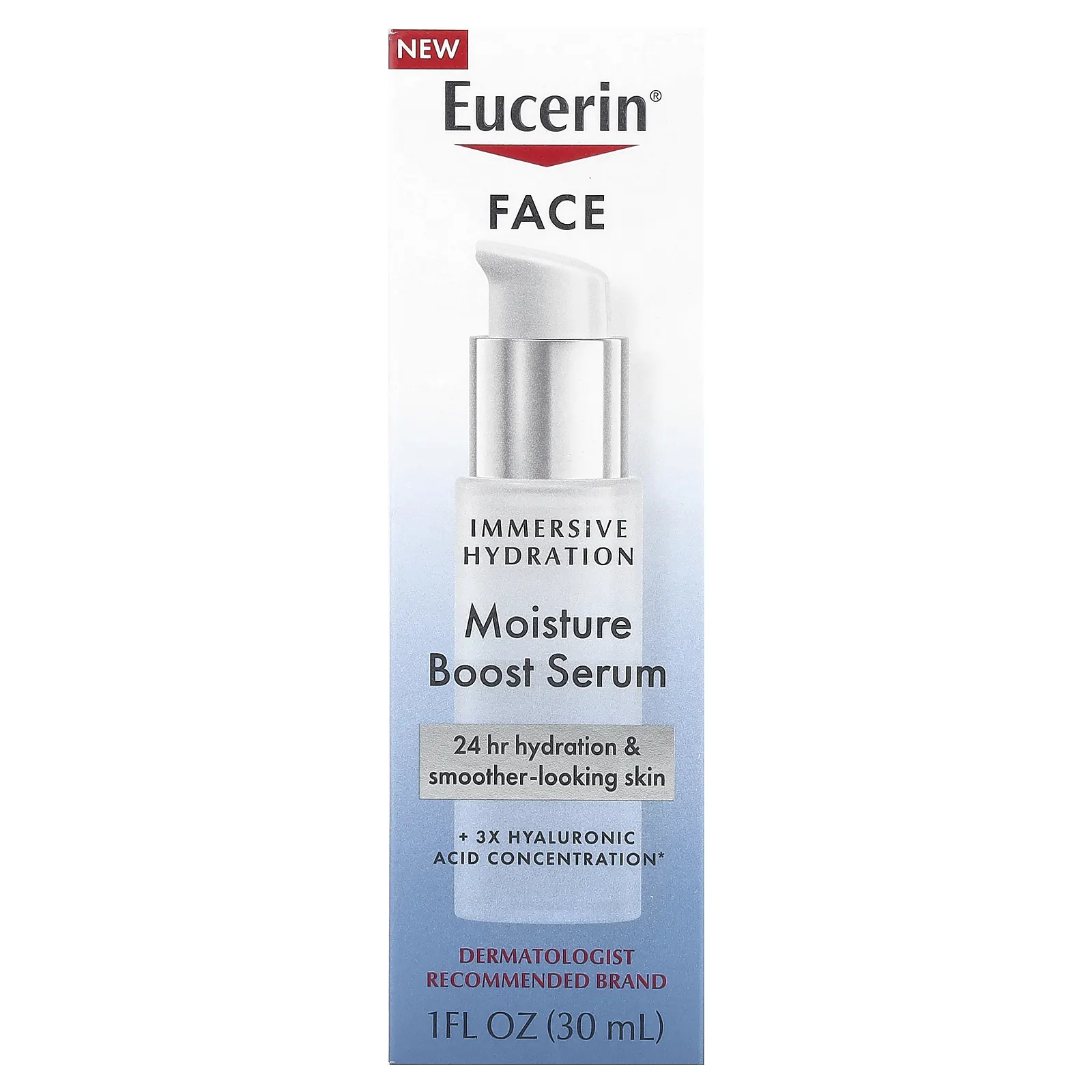 Eucerin, Face, Immersive Hydration, увлажняющая сыворотка, 30 мл (1 жидк. Унция)