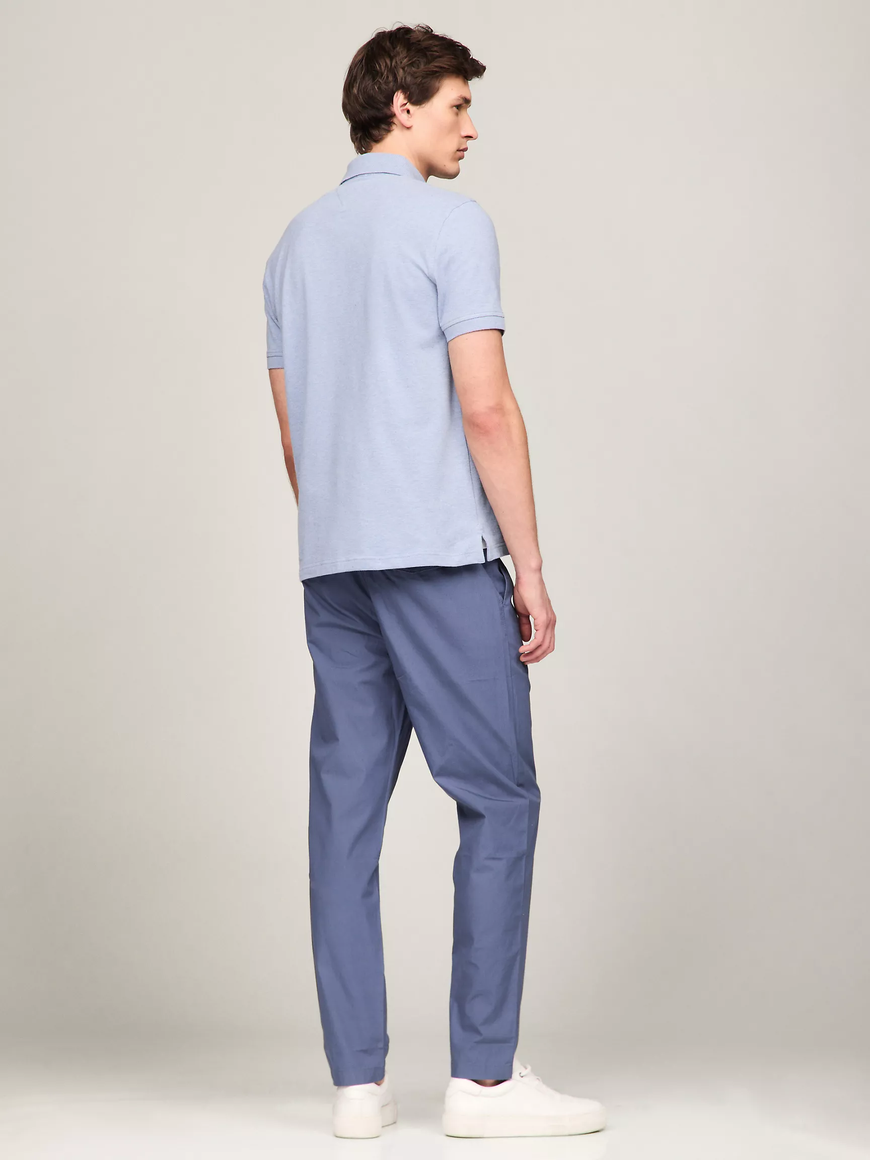 Мужское поло Tommy Hilfiger, Эластичное поло стандартного кроя Tommy