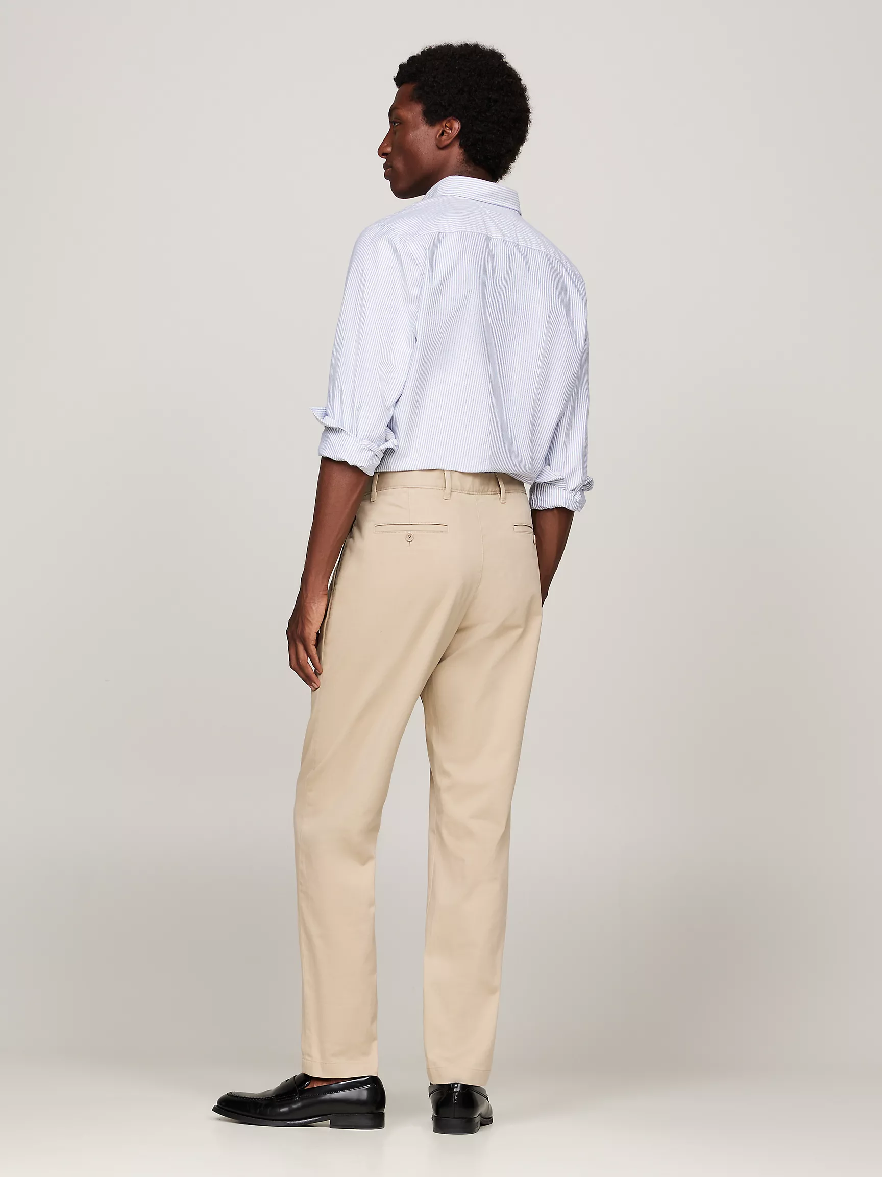 Мужские брюки Tommy Hilfiger, Свободные зауженные брюки чинос