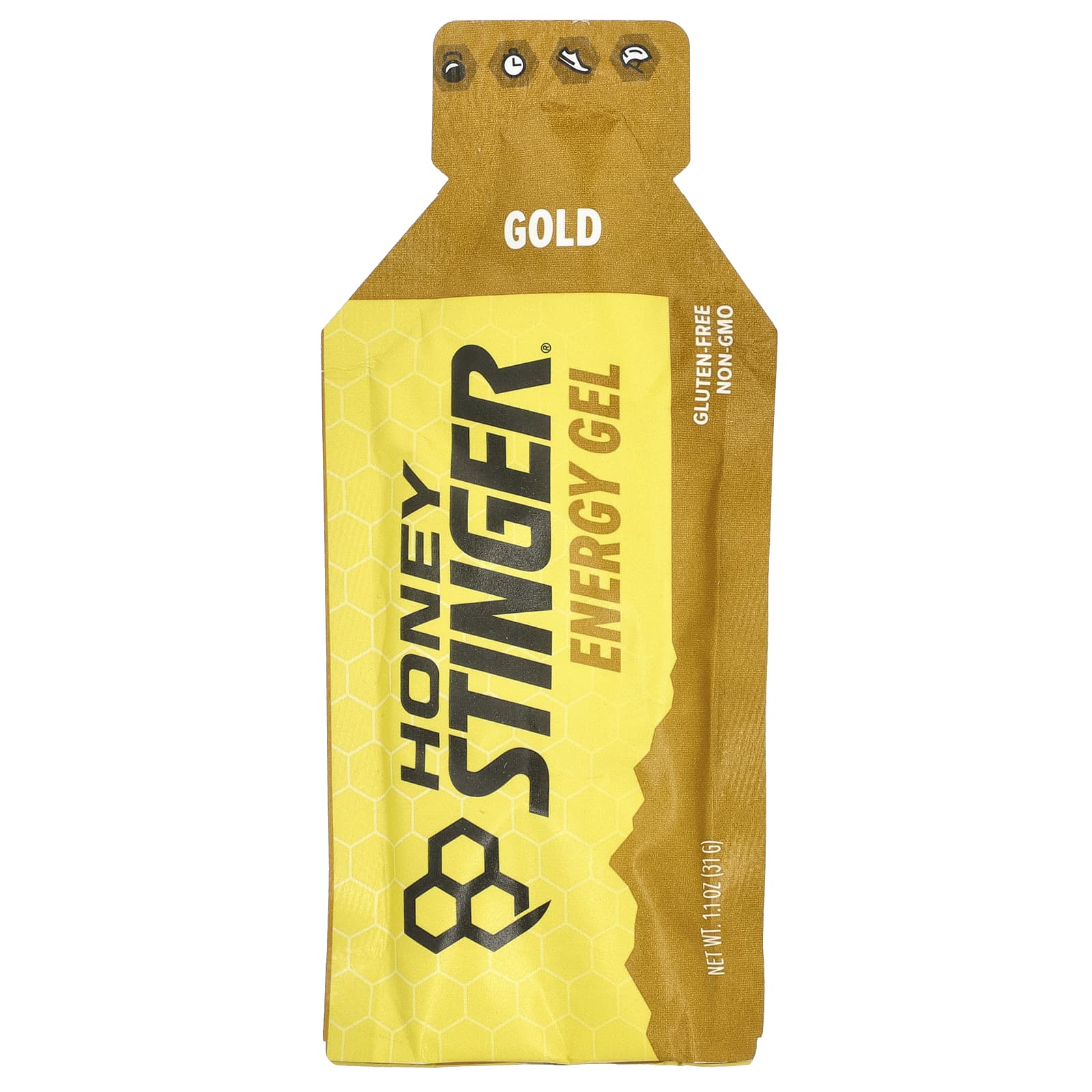 Honey Stinger, Энергетический гель, золото, 24 пакетика по 31 г (1,1 унции)