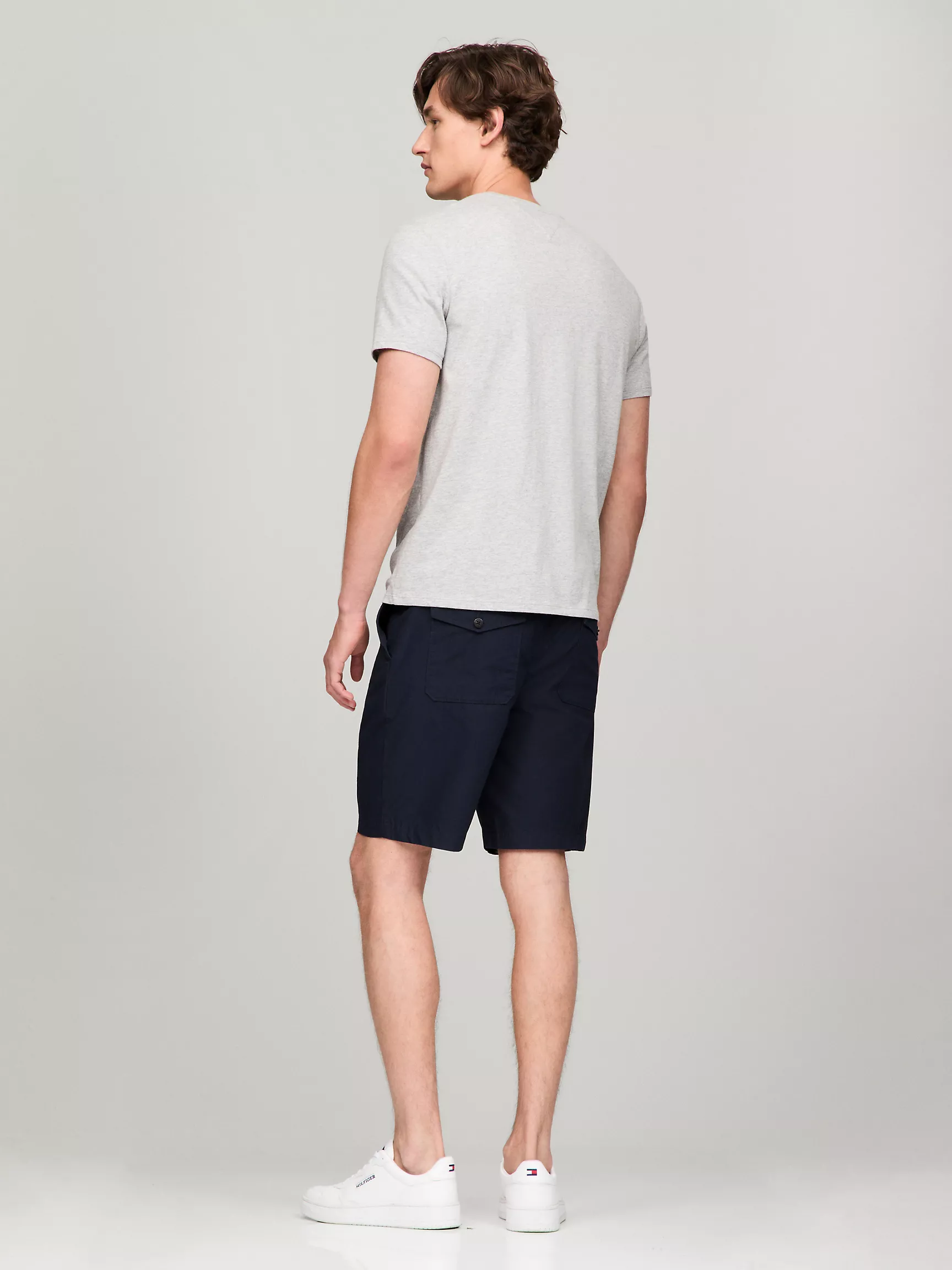 Мужская футболка Tommy Hilfiger, Футболка с вышитым логотипом Tommy