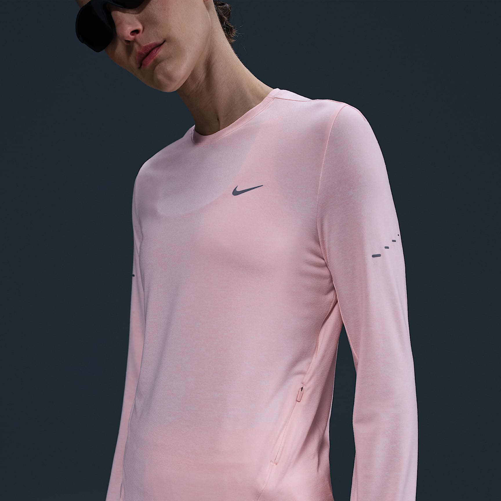 Nike Swift Women's Dri-FIT UV Long-Sleeve Crew-Neck Running Top