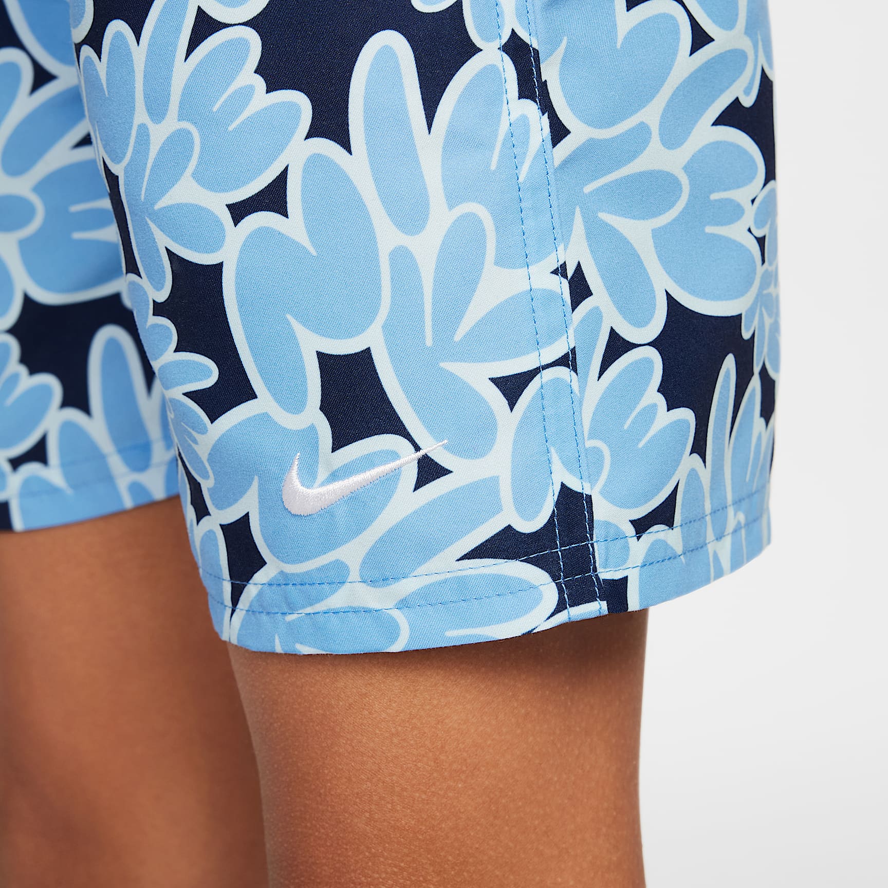 Nike Swim Breaker Little Kids' 5" Brief-Lined Volley Shorts