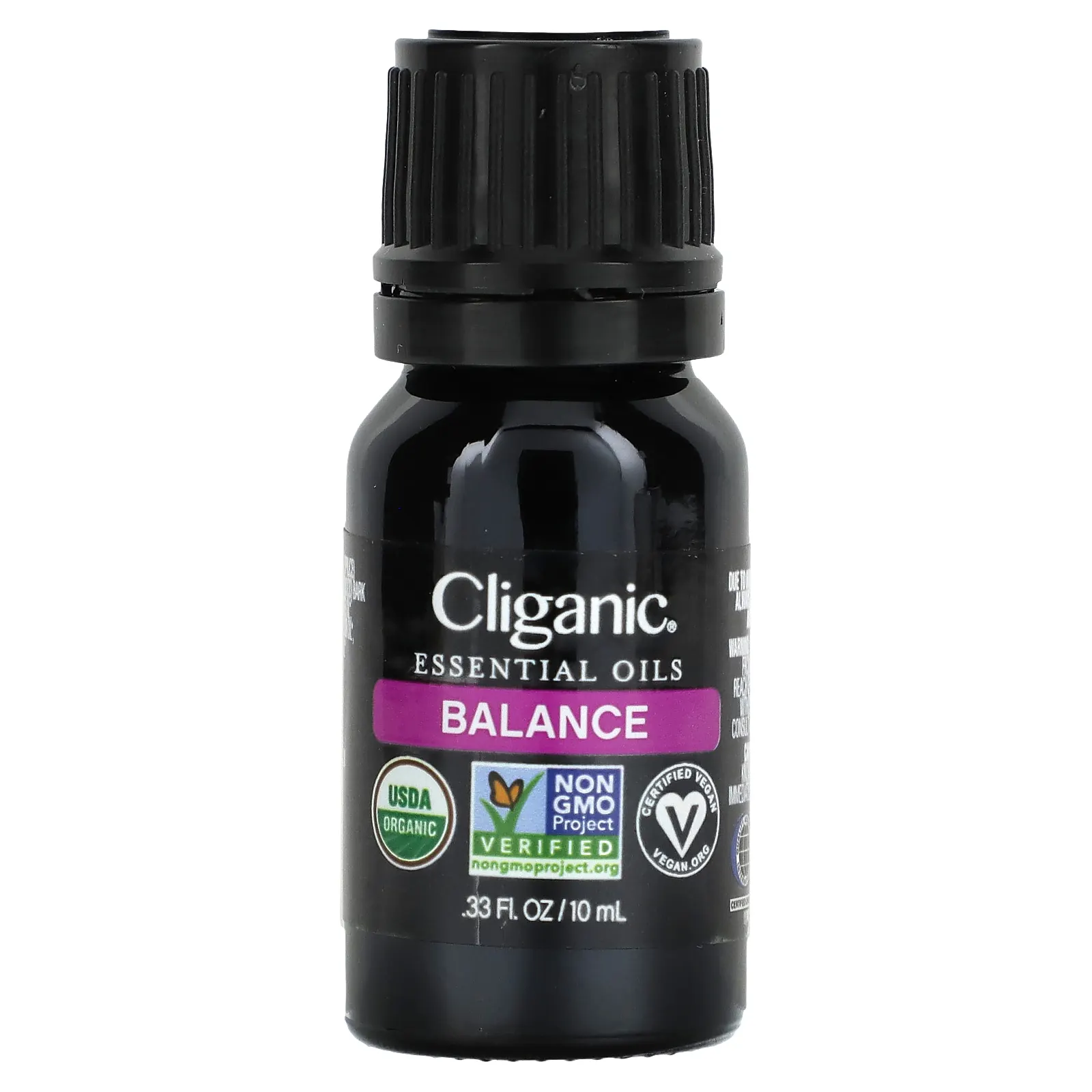 Cliganic, Смесь эфирных масел, сбалансированная, 10 мл (0,33 жидк. Унции)