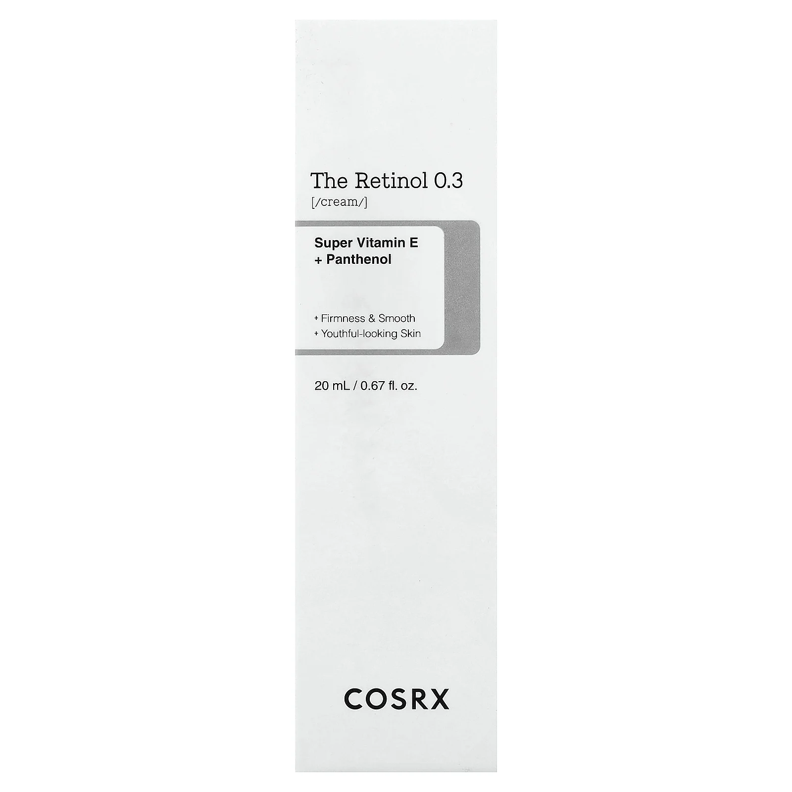 CosRx, The Retinol 0,3 Cream, крем для лица с ретинолом, 20 мл (0,67 жидк. унции)