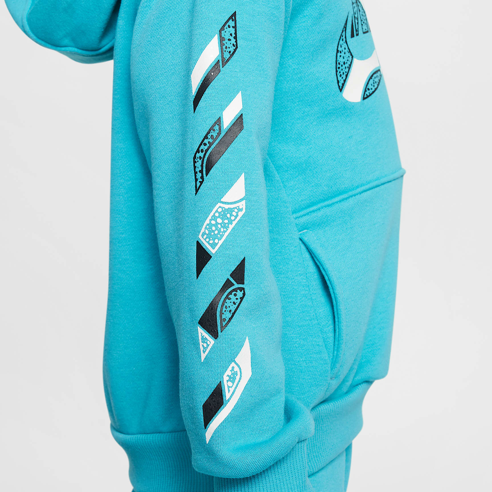 Nike Sportswear "Outside the Lines" Toddler French Terry Pullover Hoodie