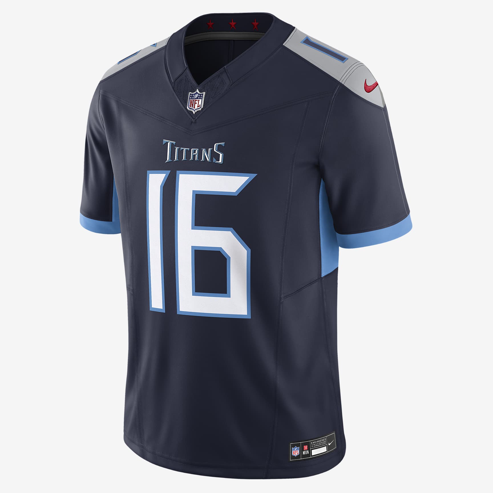 Treylon Burks Tennessee Titans Men's Nike Dri-FIT NFL Limited Football Jersey