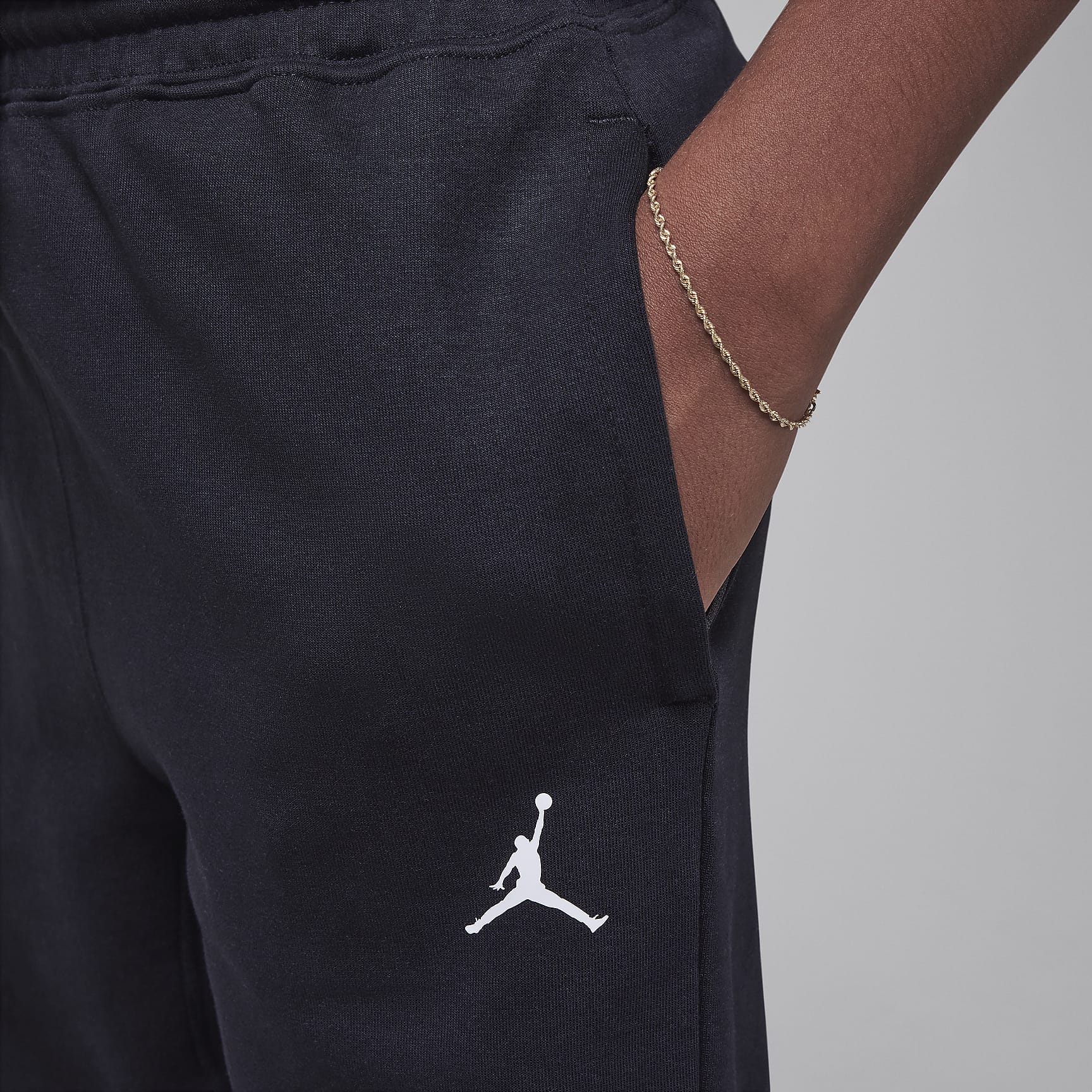 Jordan Dri-FIT Sport Big Kids' Statement Hoop Fleece Pants