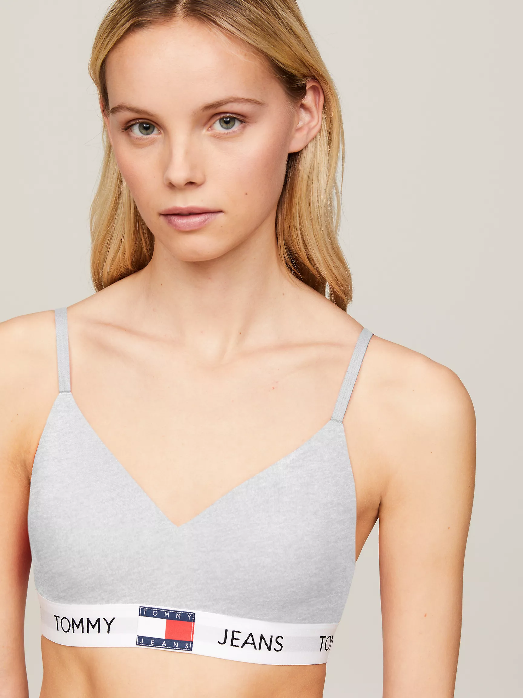 Женское нижнее белье Tommy Hilfiger, Бралетт TJ с пуш-апом и логотипной резинкой