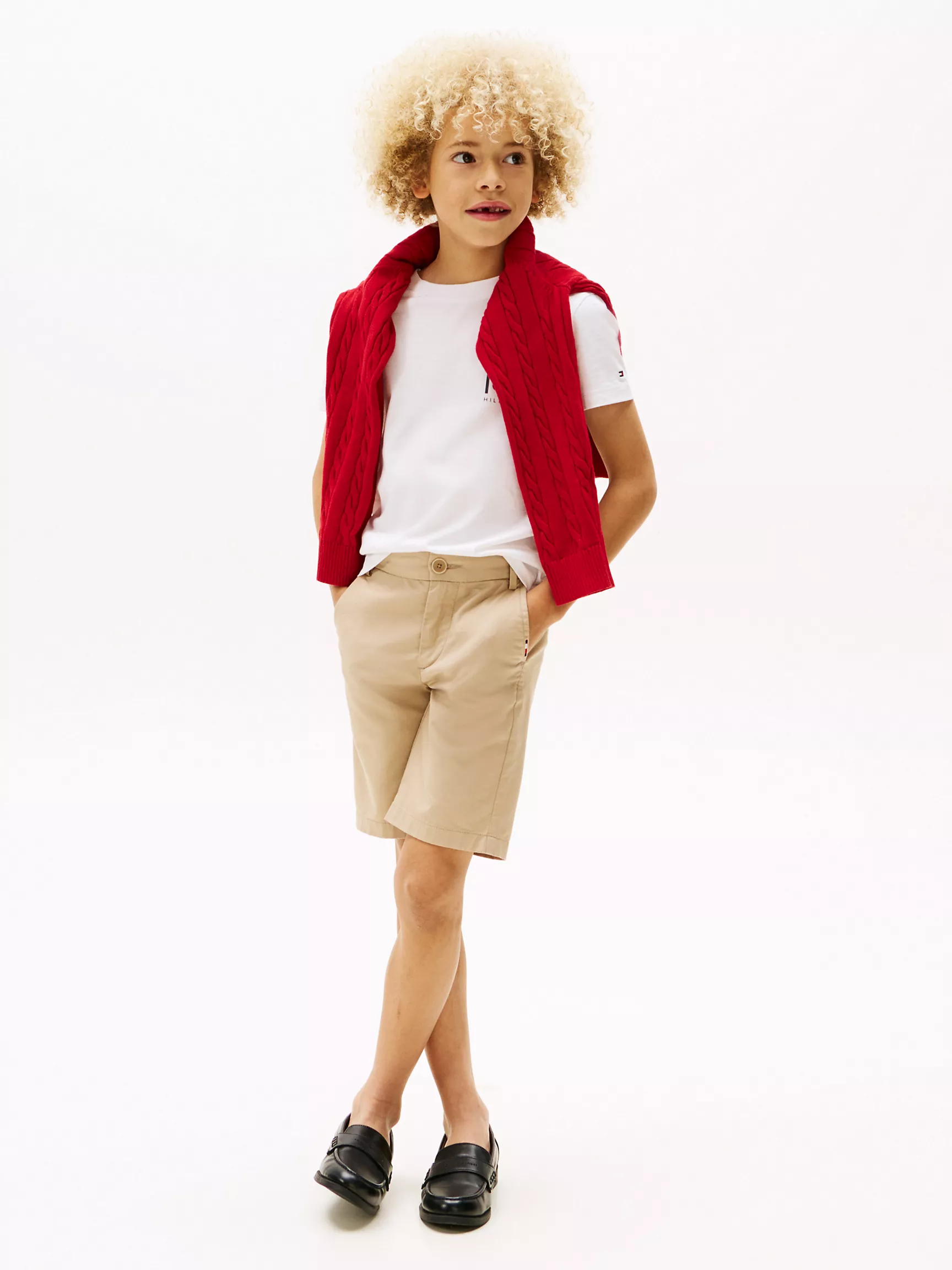 Футболка Tommy Hilfiger для мальчиков, Детская футболка с графическим принтом 85