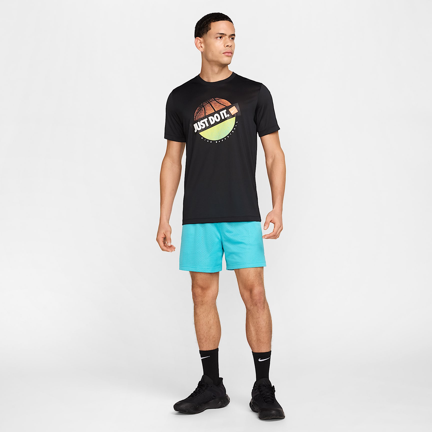 Nike Men's Dri-FIT 5" Mesh Basketball Shorts