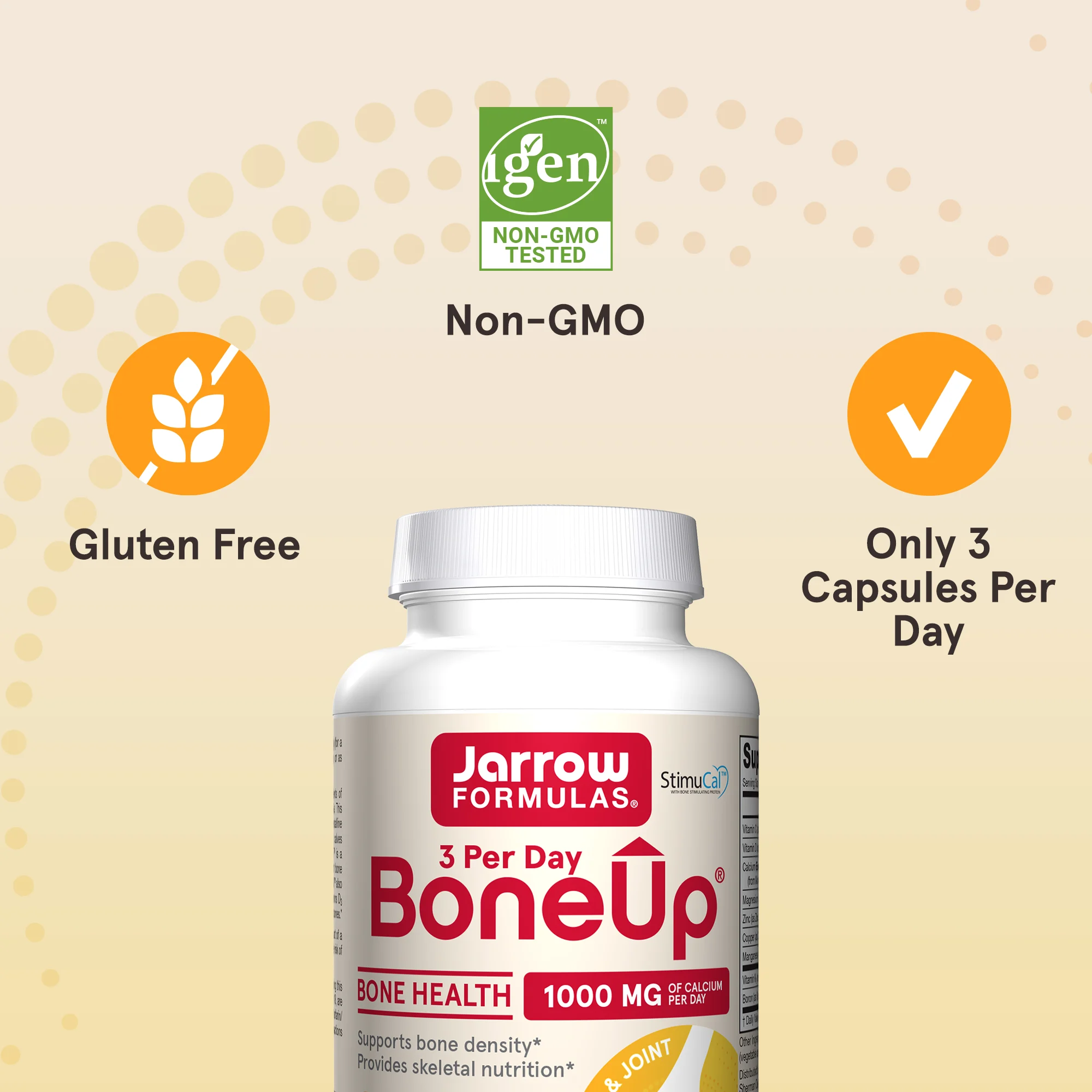 Jarrow Formulas, BoneUp, 1000 мг, 180 капсул