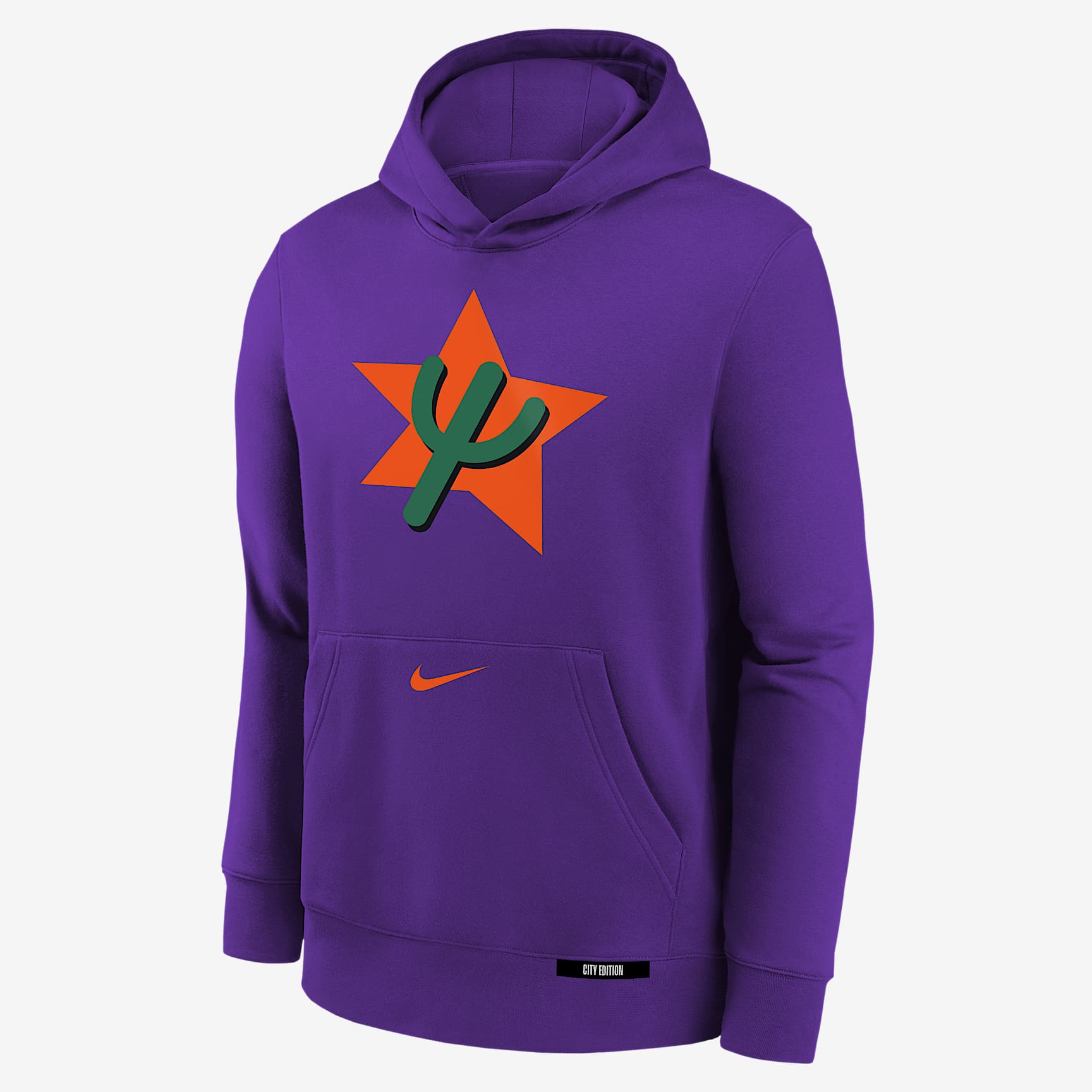 Phoenix Suns Club City Edition Big Kids' Nike NBA Pullover Hoodie