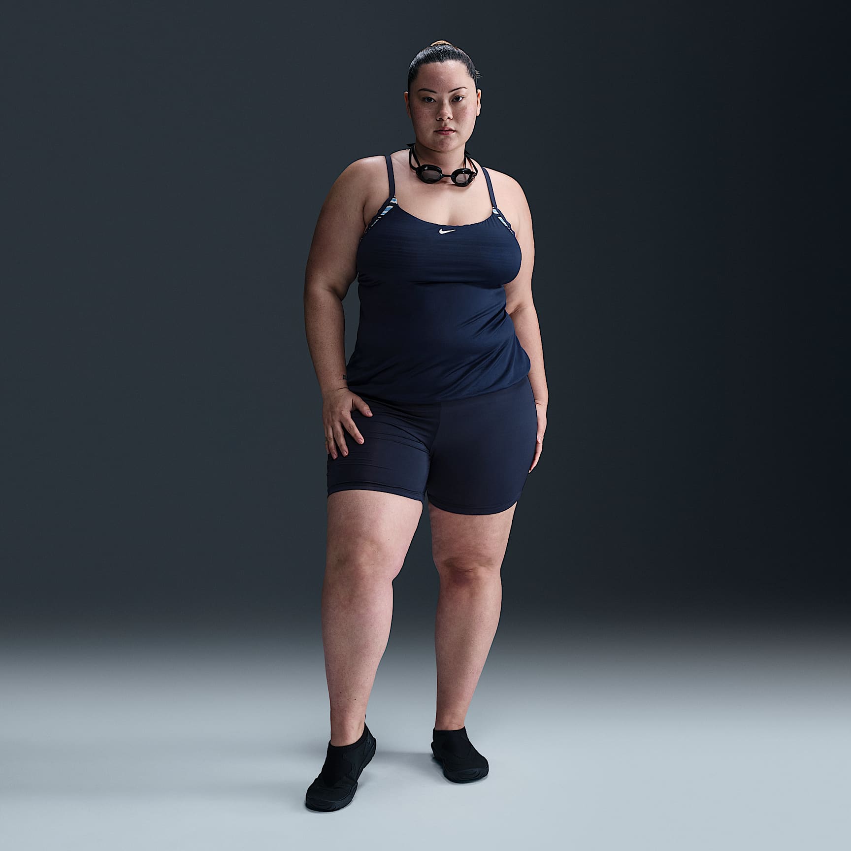 Nike Swim Women's Layered Tankini (Extended Sizing)
