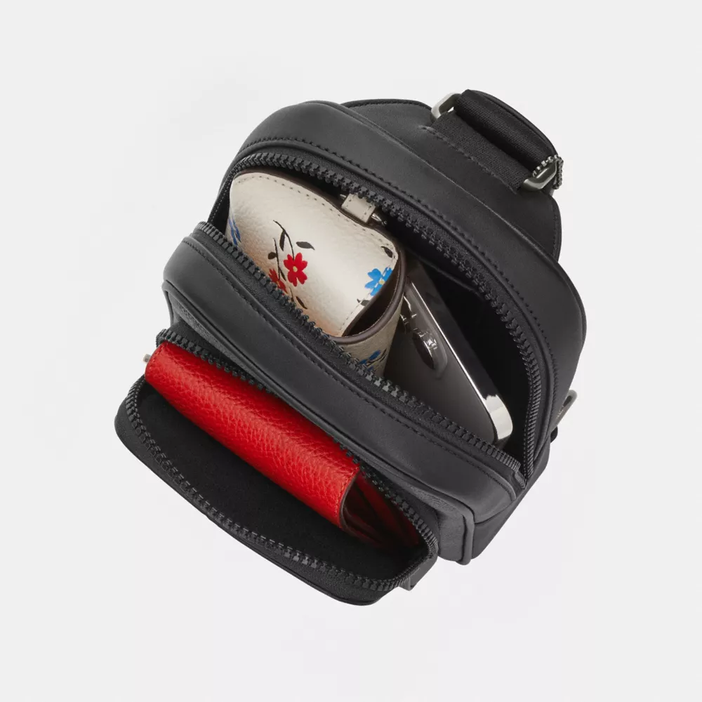 Сумка COACH Racer Sling Pack In Signature Canvas