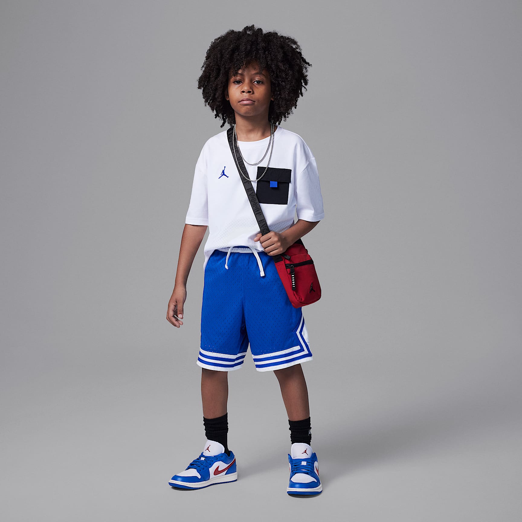 Jordan Sport Big Kids' Dri-FIT Diamond Shorts