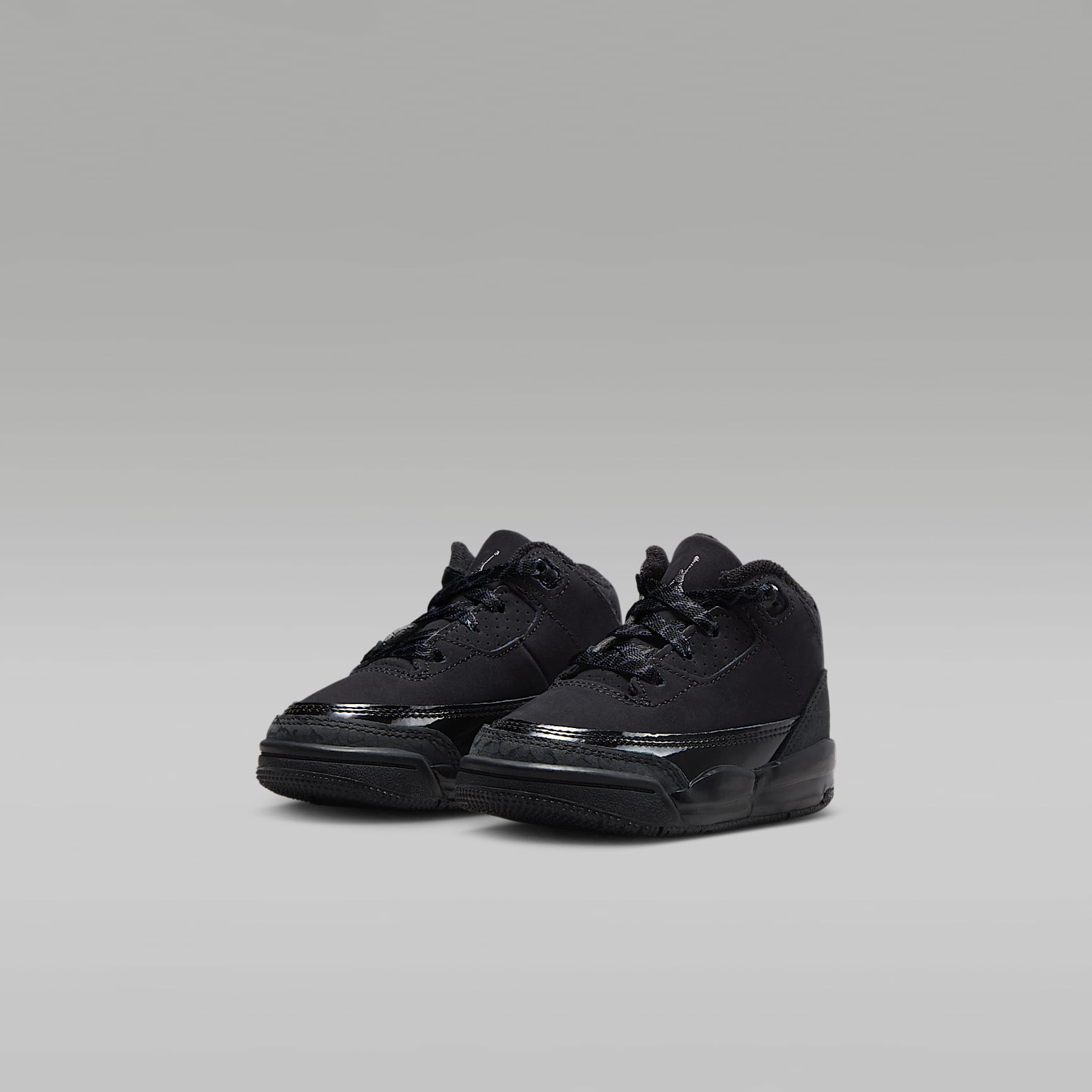 Jordan 3 Retro "Black Cat" Baby/Toddler Shoes