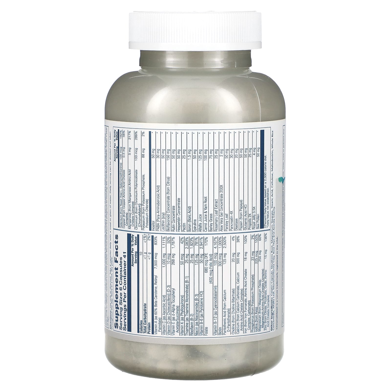 Solaray, Spectro Multivitamin, 250 капсул