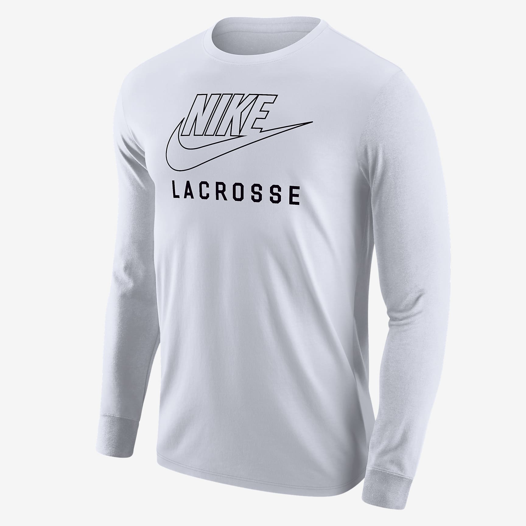 Nike Swoosh Men's Lacrosse Long-Sleeve T-Shirt