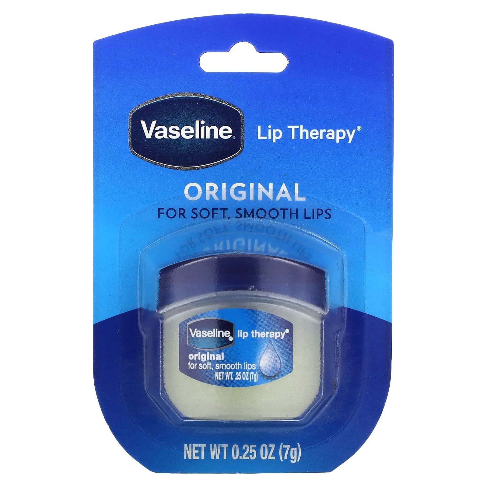 Vaseline, Бальзам для губ Lip Therapy, «Оригинальный», 7 г