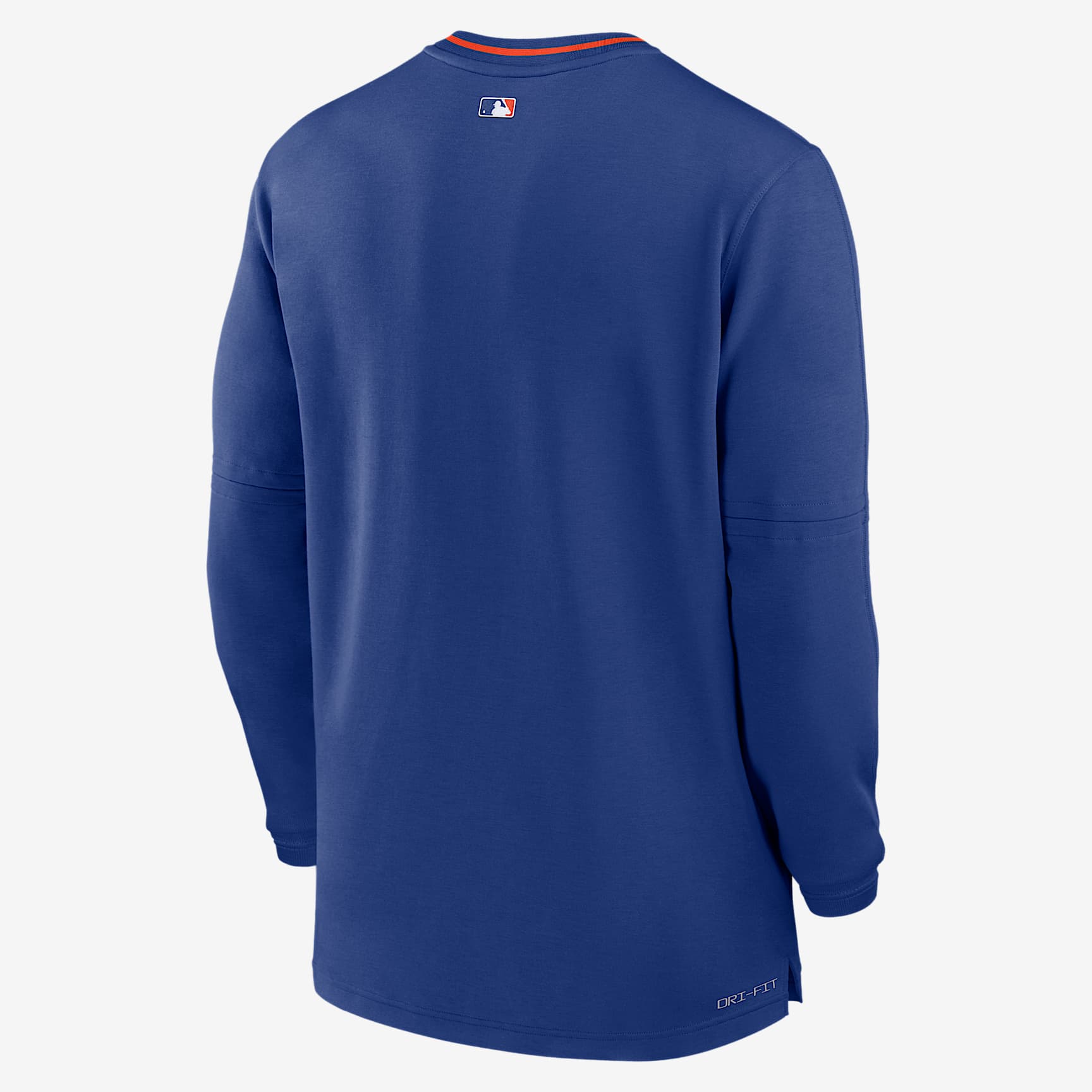 New York Mets Authentic Collection Men's Nike Dri-FIT MLB 1/2-Zip Long-Sleeve Top