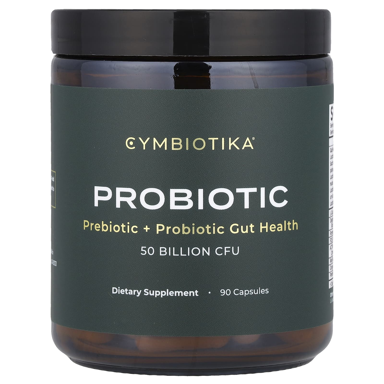 Cymbiotika, Пробиотик, 50 млрд КОЕ, 90 капсул