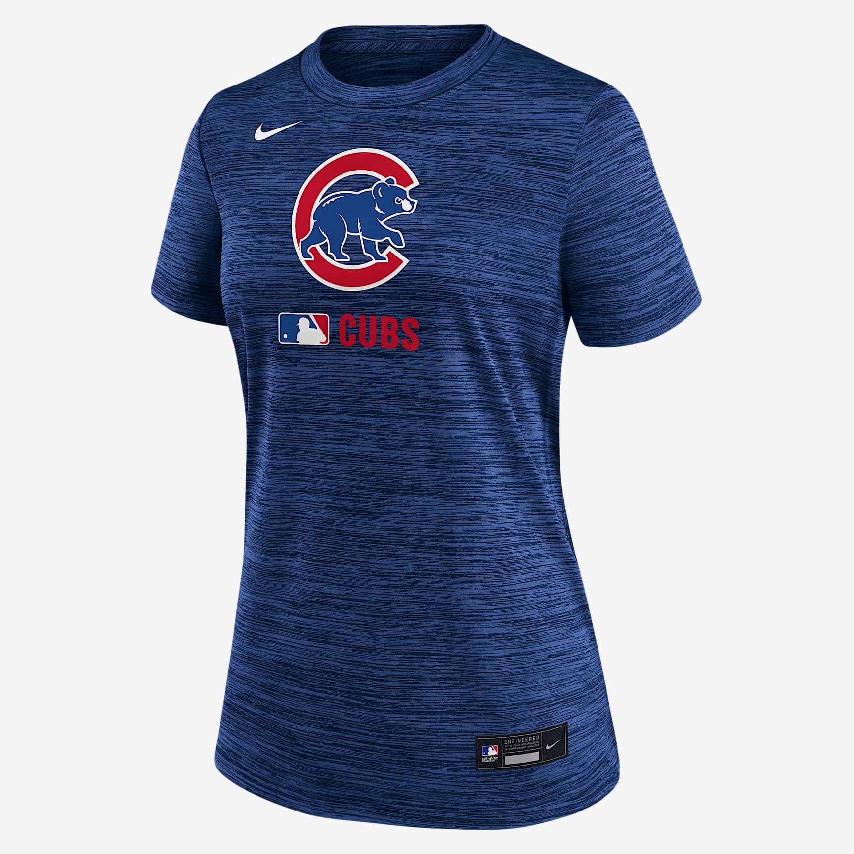 Chicago Cubs Authentic Collection Velocity Women's Nike Dri-FIT MLB T-Shirt