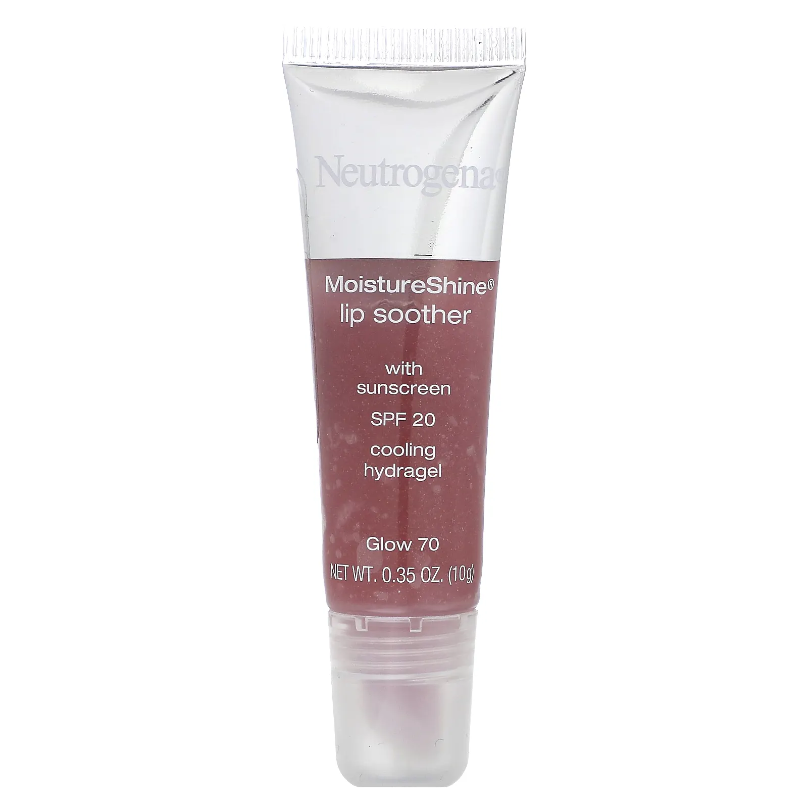 Neutrogena, MoistureShine, пустышка для губ, SPF 20, сияние 70, 10 г (0,35 унции)