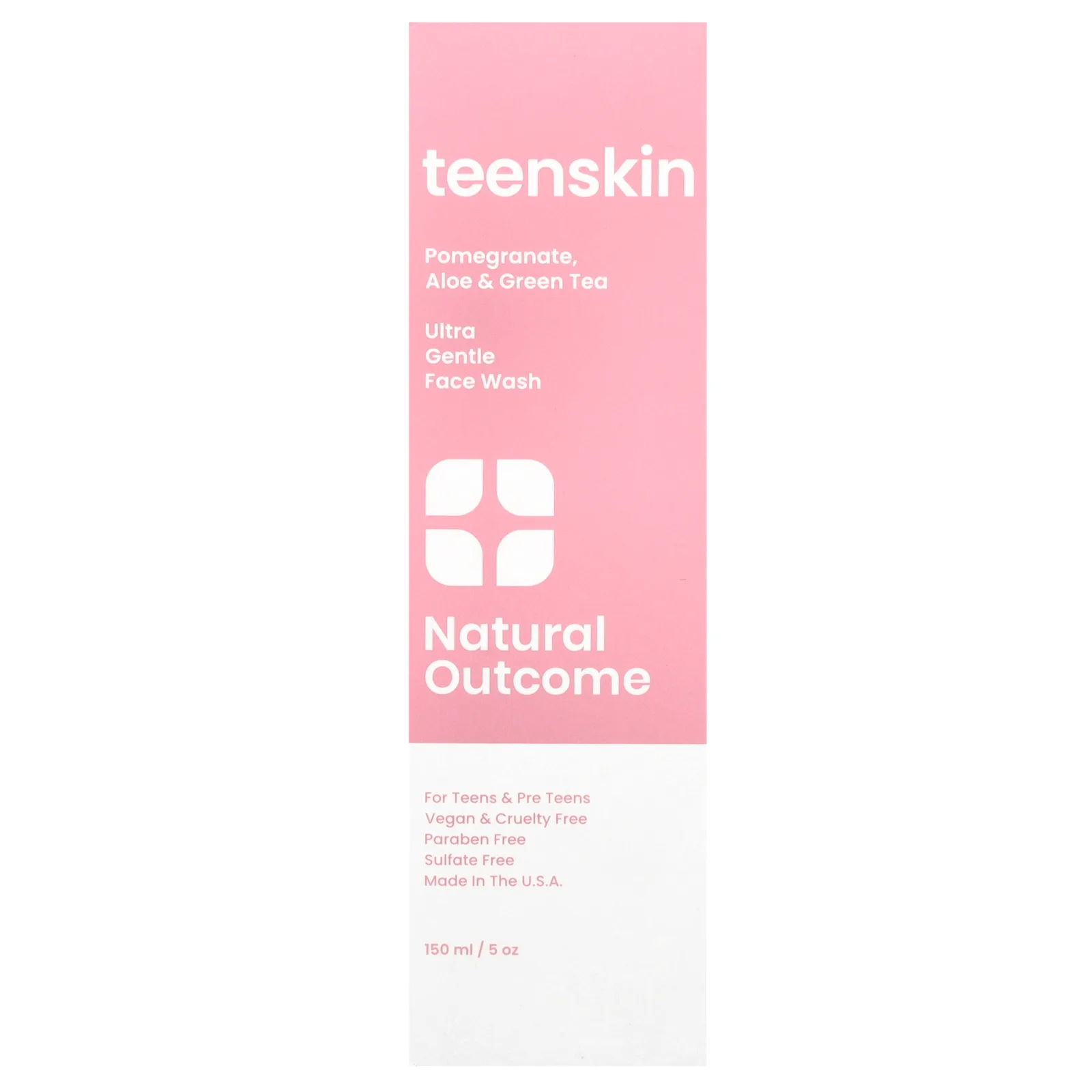Natural Outcome, TeenSkin, ультра-нежное средство для умывания, 150 мл (5 унций)