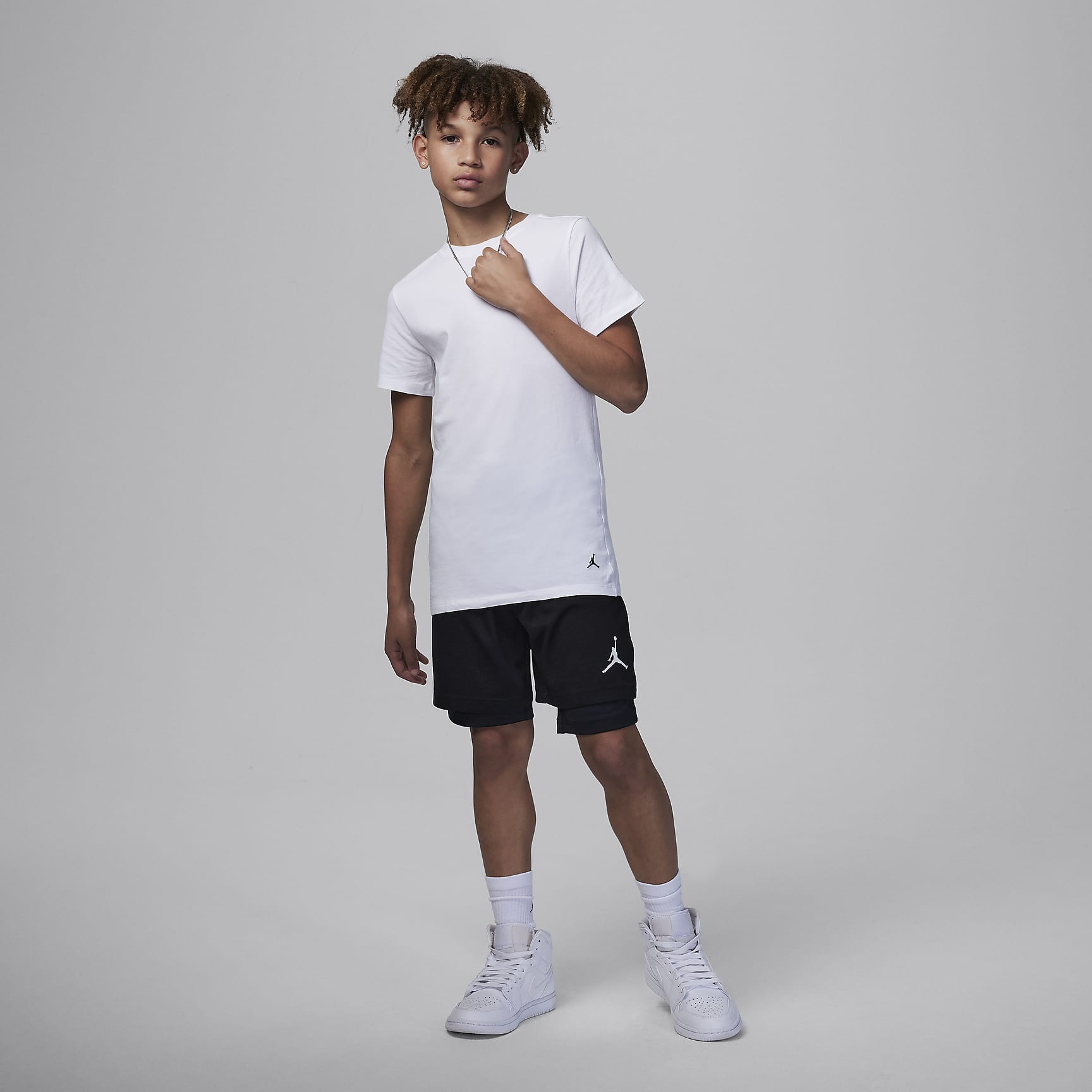 Jordan Big Kids' Flight Base T-Shirts (2-Pack)