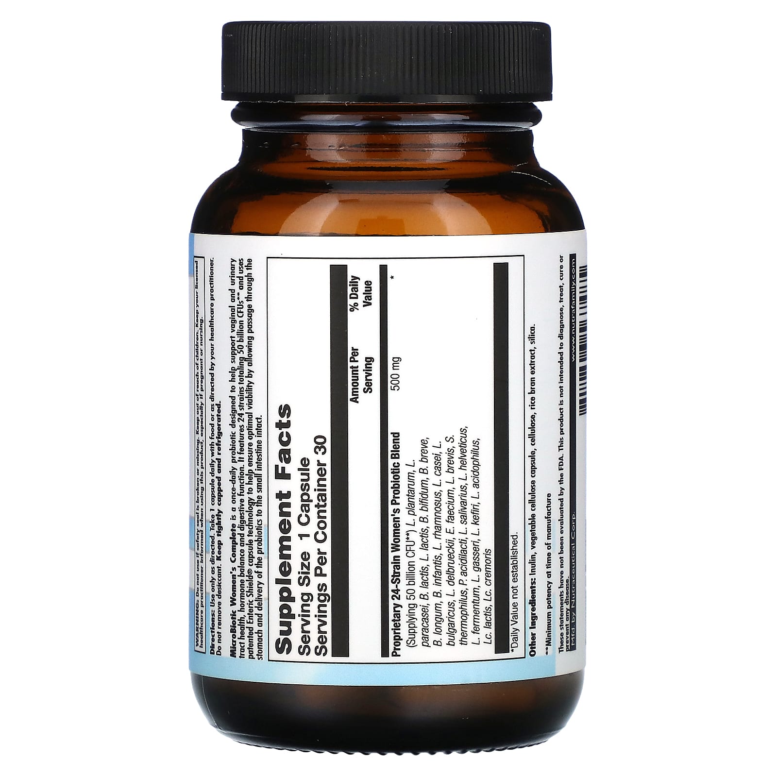 Nutra BioGenesis, MicroBiotic, комплекс для женщин, 30 капсул