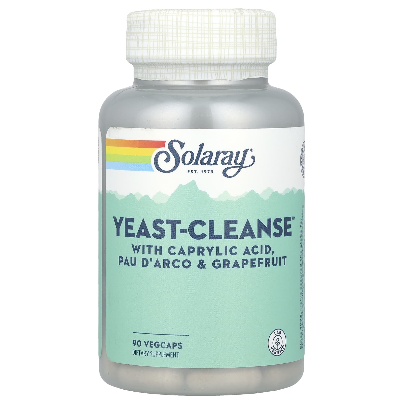 Solaray, Yeast-Cleanse, 90 растительных капсул