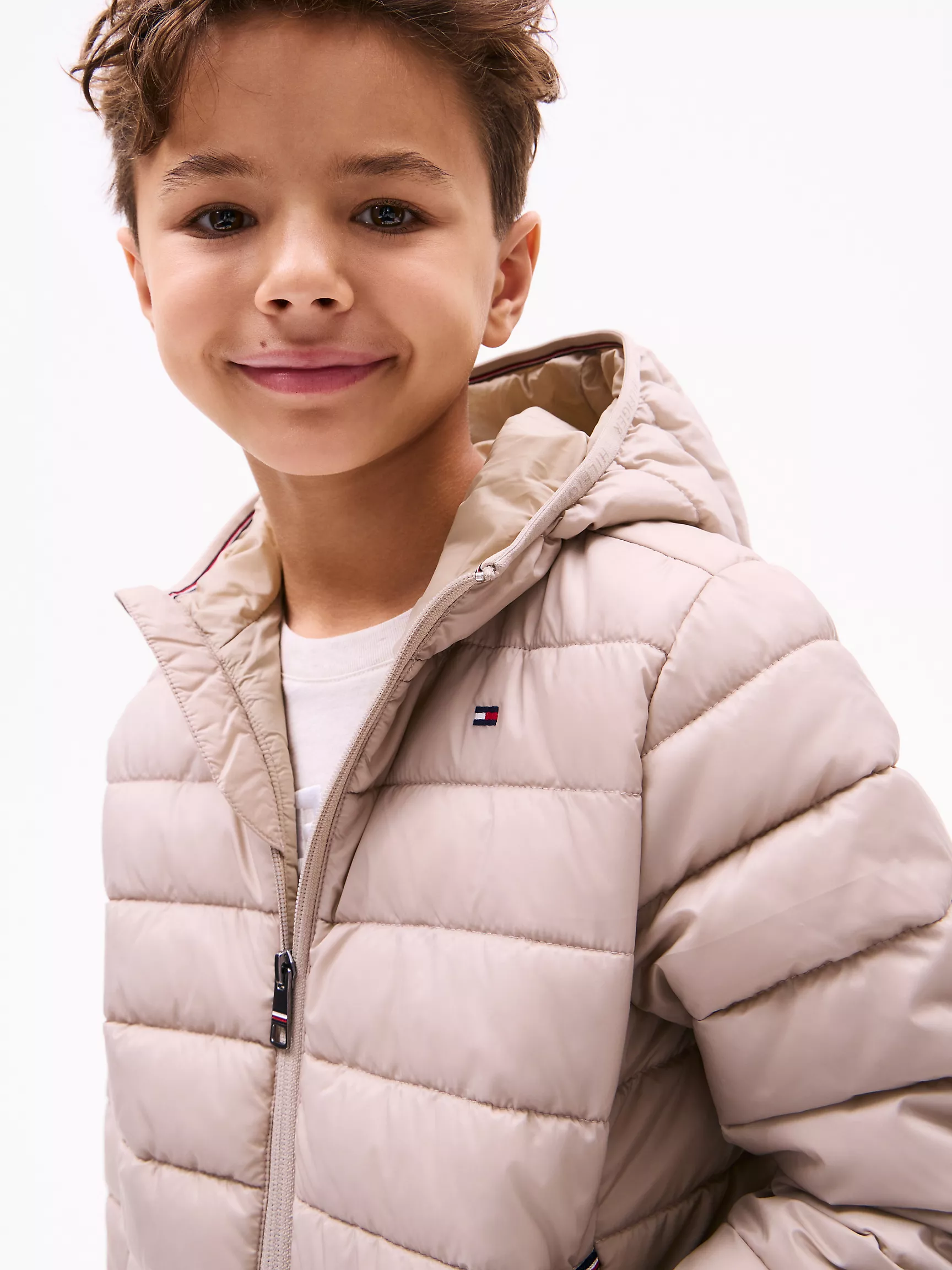 Куртка для мальчика Tommy Hilfiger, Детская водоотталкивающая складная куртка