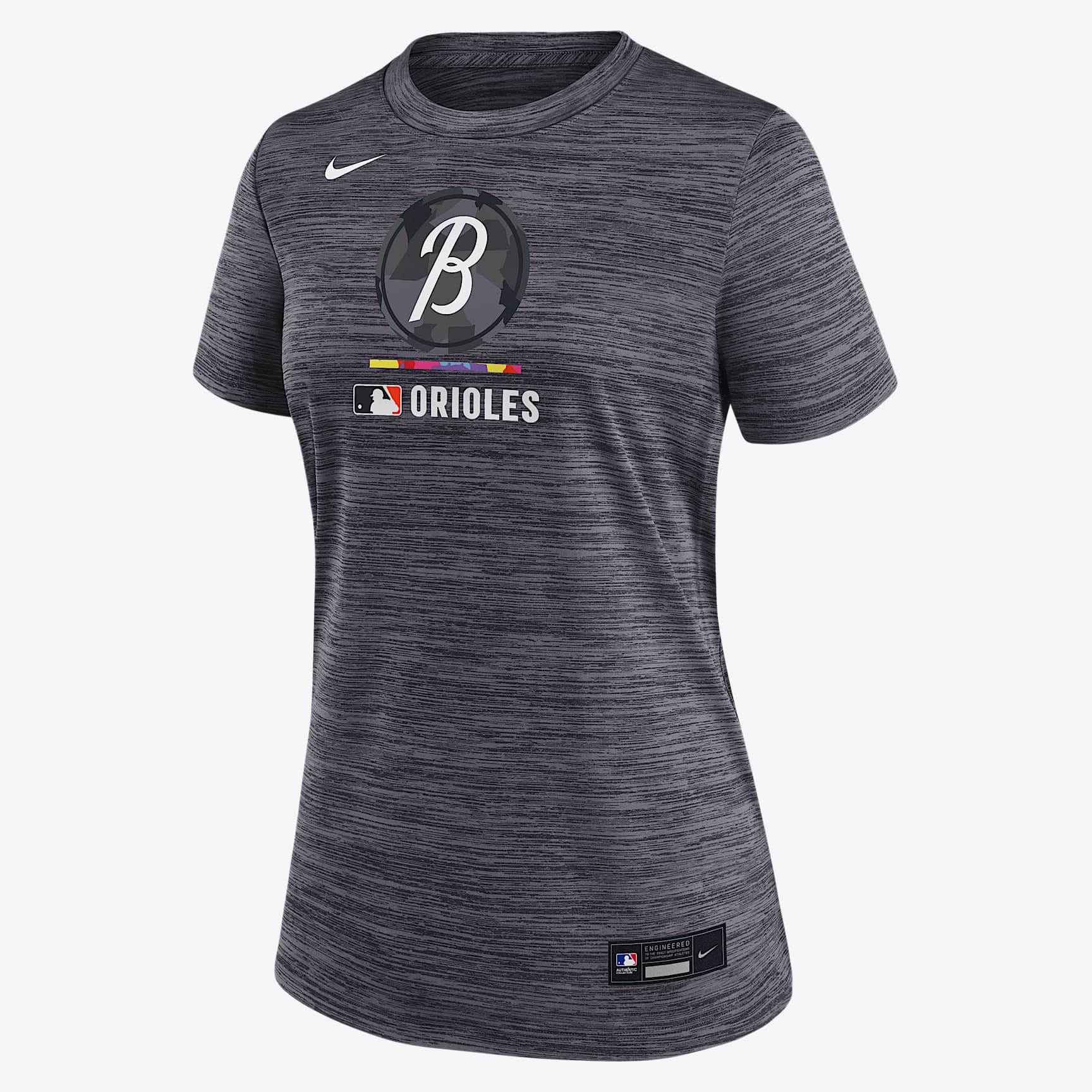 Baltimore Orioles Authentic Collection City Connect Velocity Women's Nike Dri-FIT MLB T-Shirt