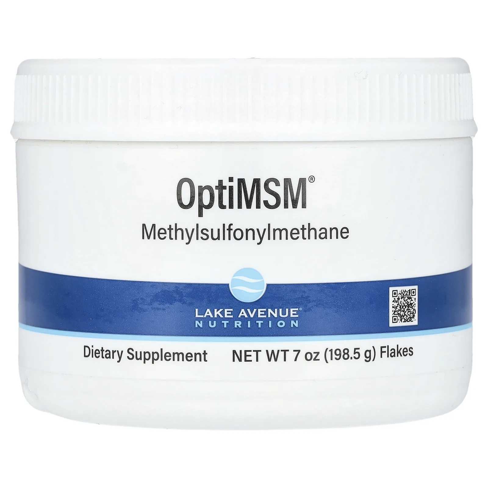Lake Avenue Nutrition, OptiMSM, растворимый метилсульфонилметан, в виде хлопьев, 200 г (7 унций)