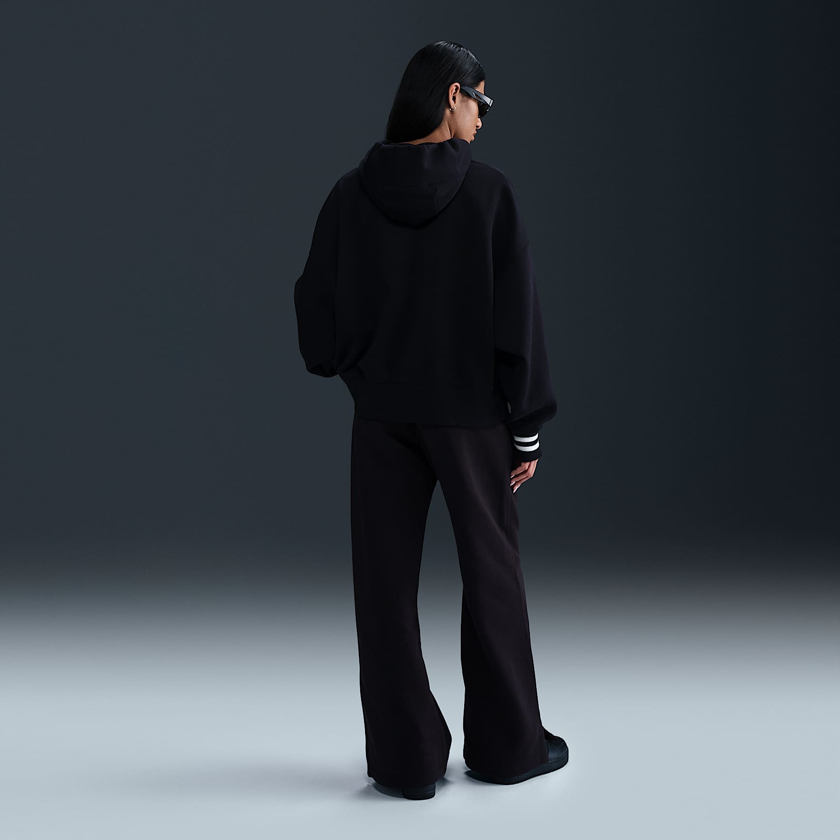 Nike Sportswear Phoenix Fleece Women's High-Waisted Wide-Leg Graphic Pants