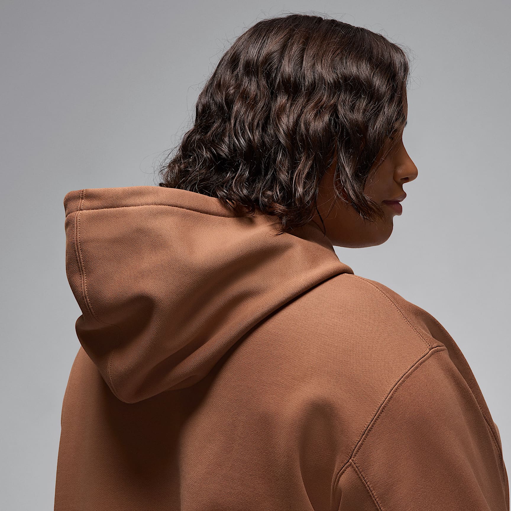 Jordan Flight Fleece Women's Satin-Lined Pullover Hoodie (Plus Size)