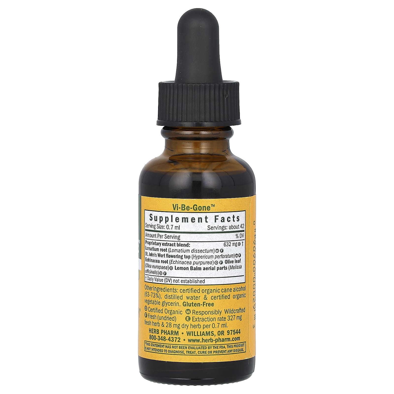 Herb Pharm, Vi-Be-Gone, 30 мл (1 жидк. унция)
