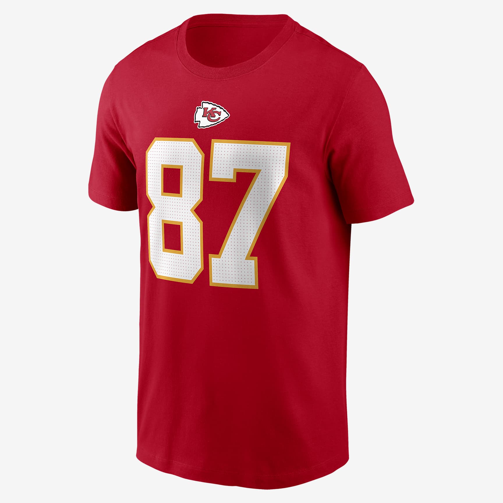 Travis Kelce Kansas City Chiefs Men's Nike NFL T-Shirt