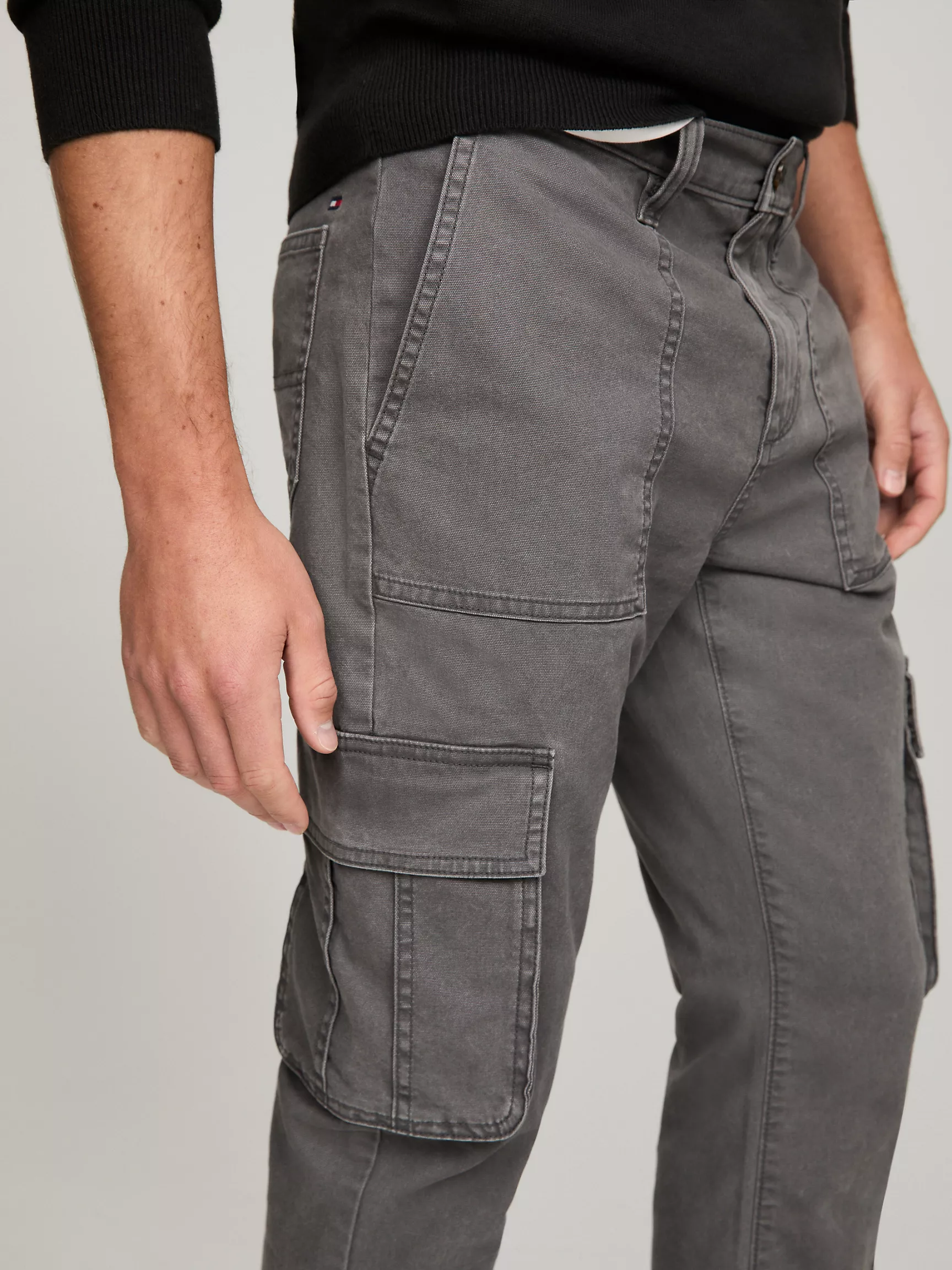 Мужские брюки Tommy Hilfiger, Свободные брюки-карго в стиле utility