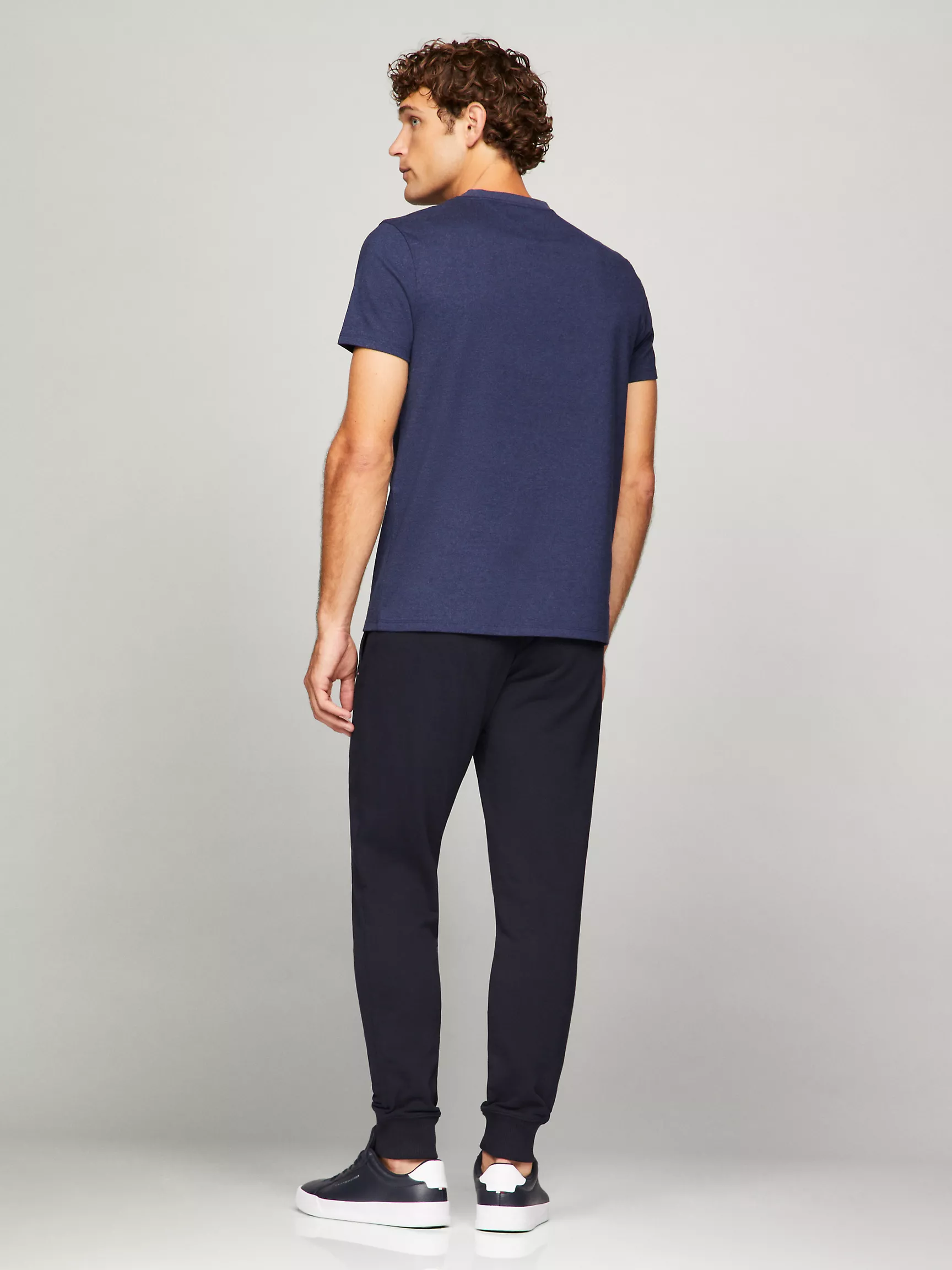 Мужская футболка Tommy Hilfiger, Футболка с вышитым логотипом Heritage Crest