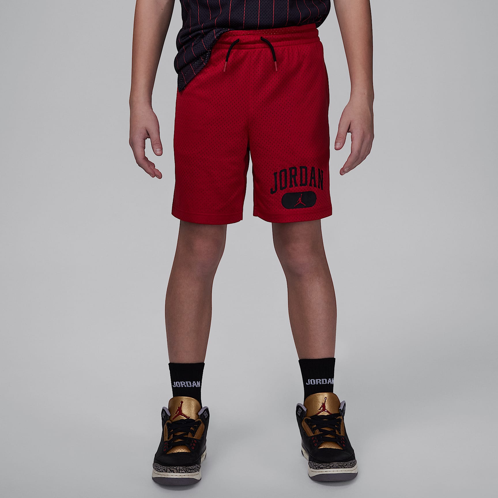 Jordan Big Kids' Mesh PE Shorts