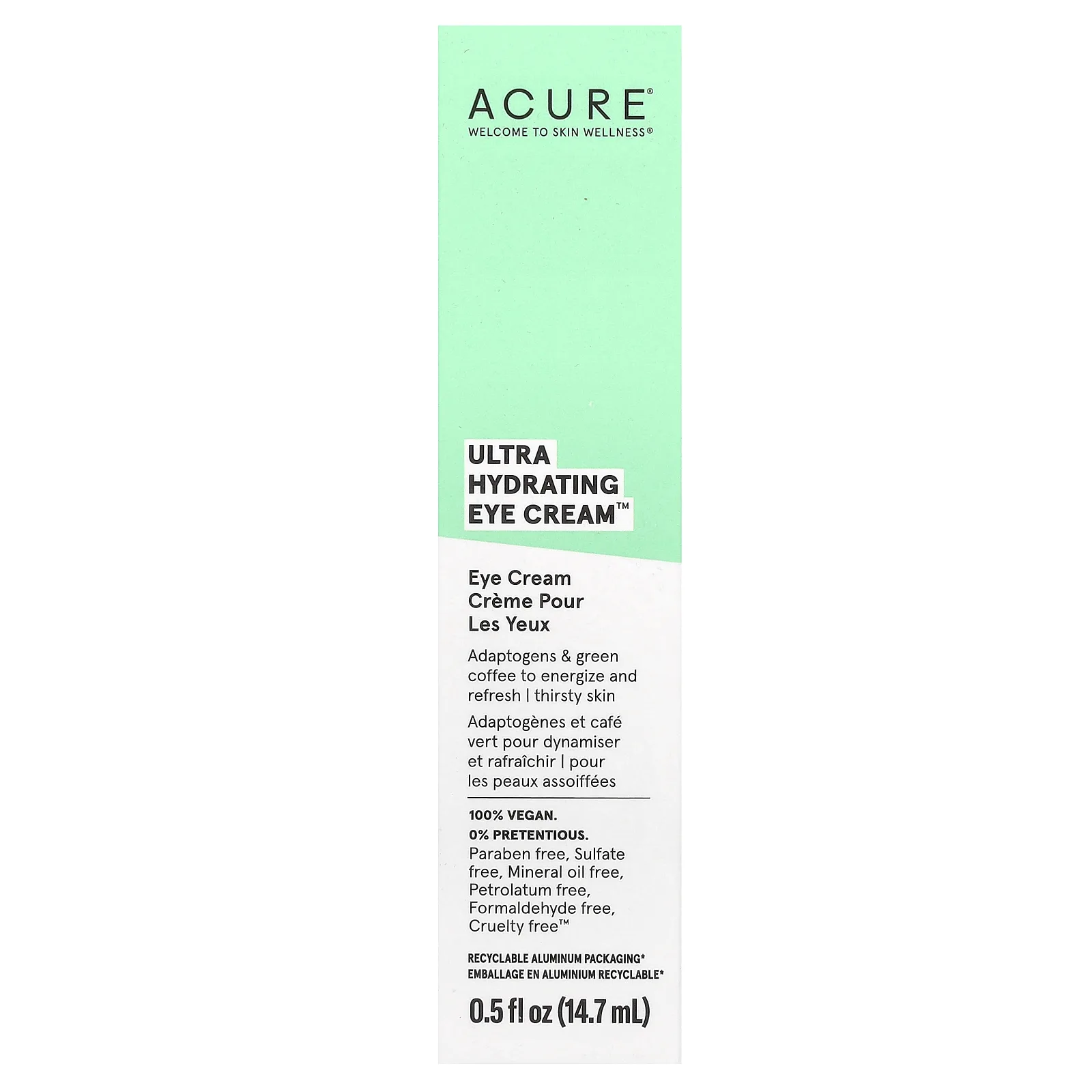 ACURE, Крем для интенсивного увлажнения кожи в области вокруг галаз, 14,7 мл